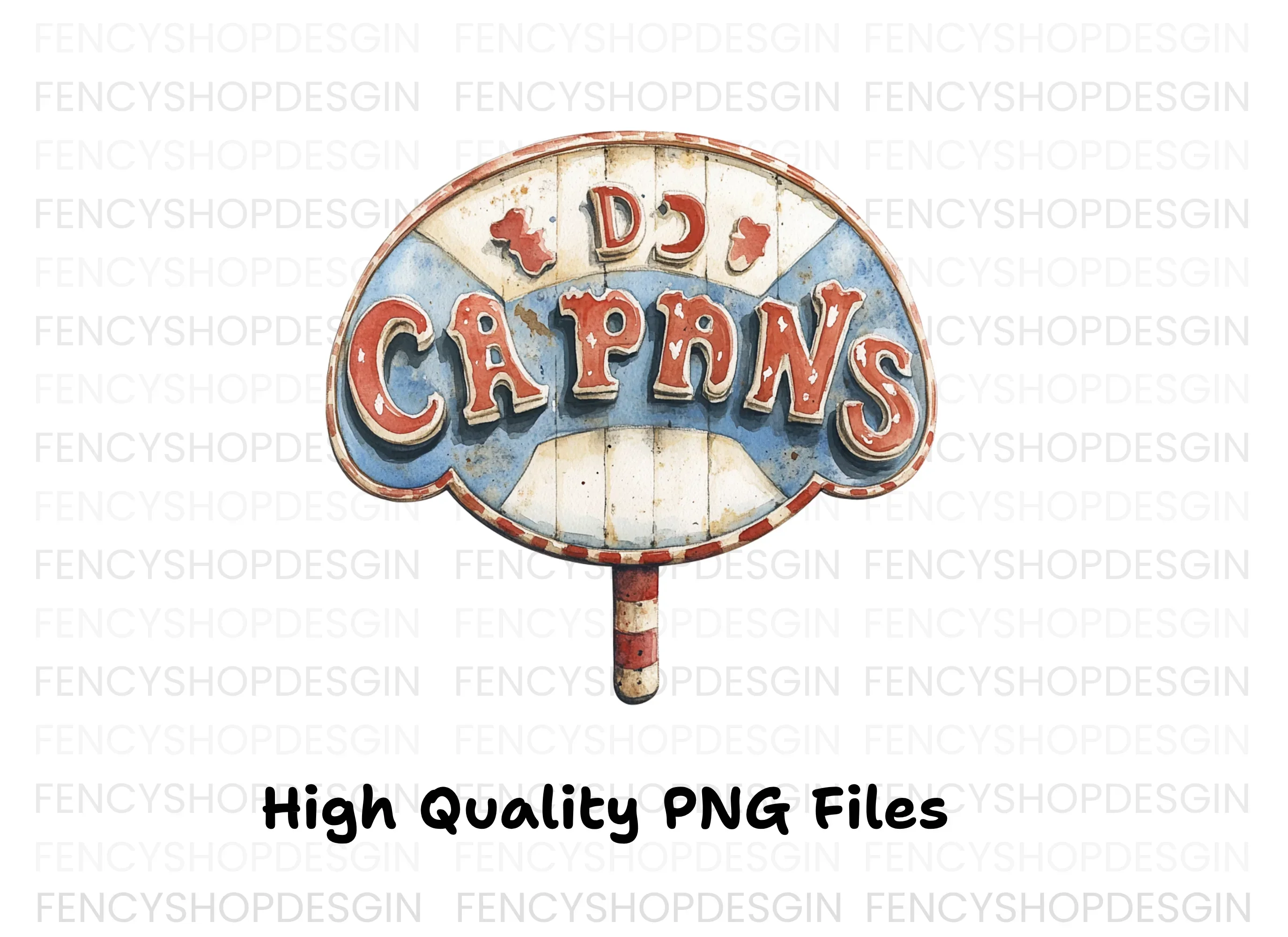 Rustic Carnival Signboard Clipart Bundle - Image 3