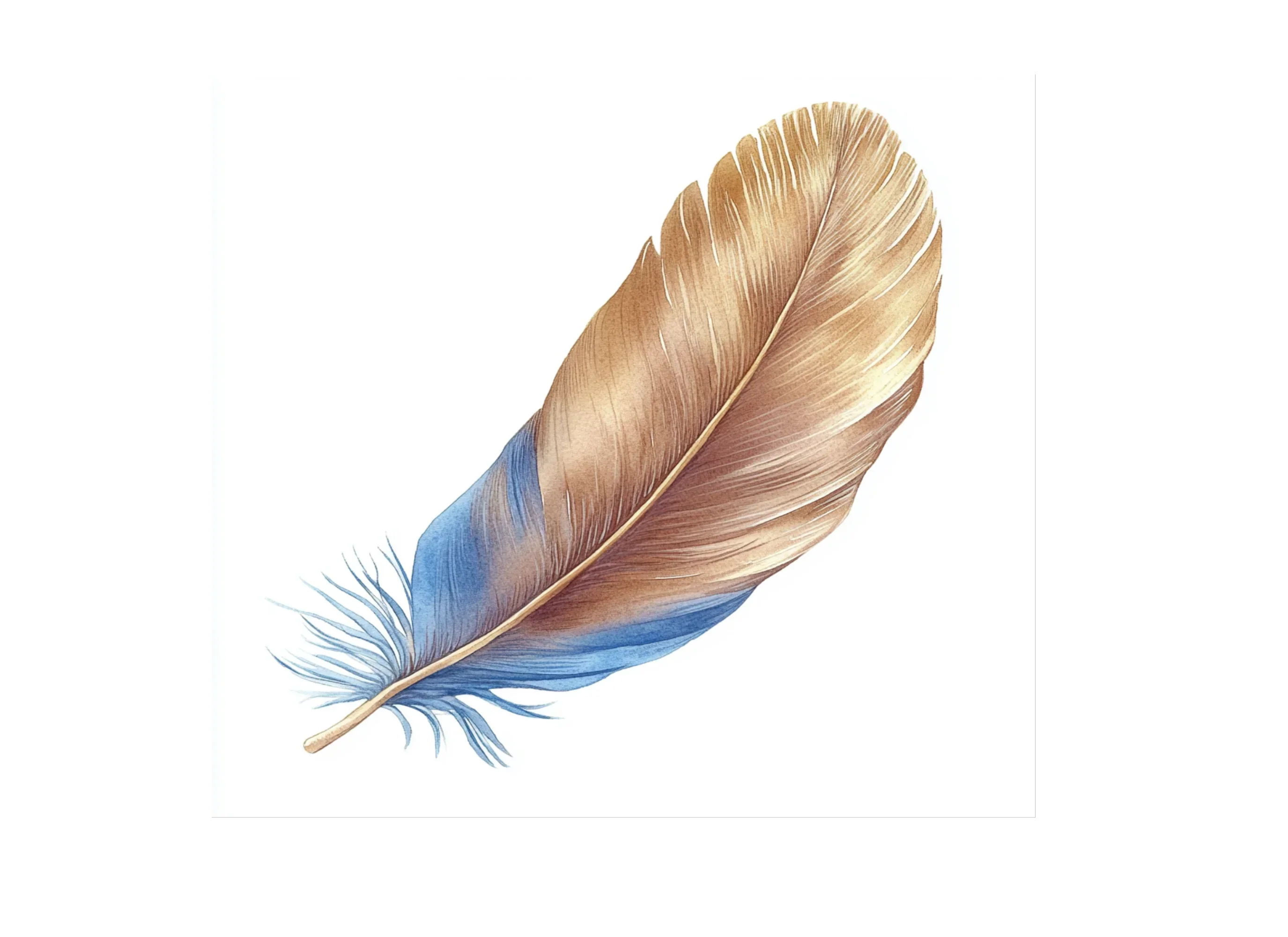 Rustic Feather Clipart Bundle - Image 2
