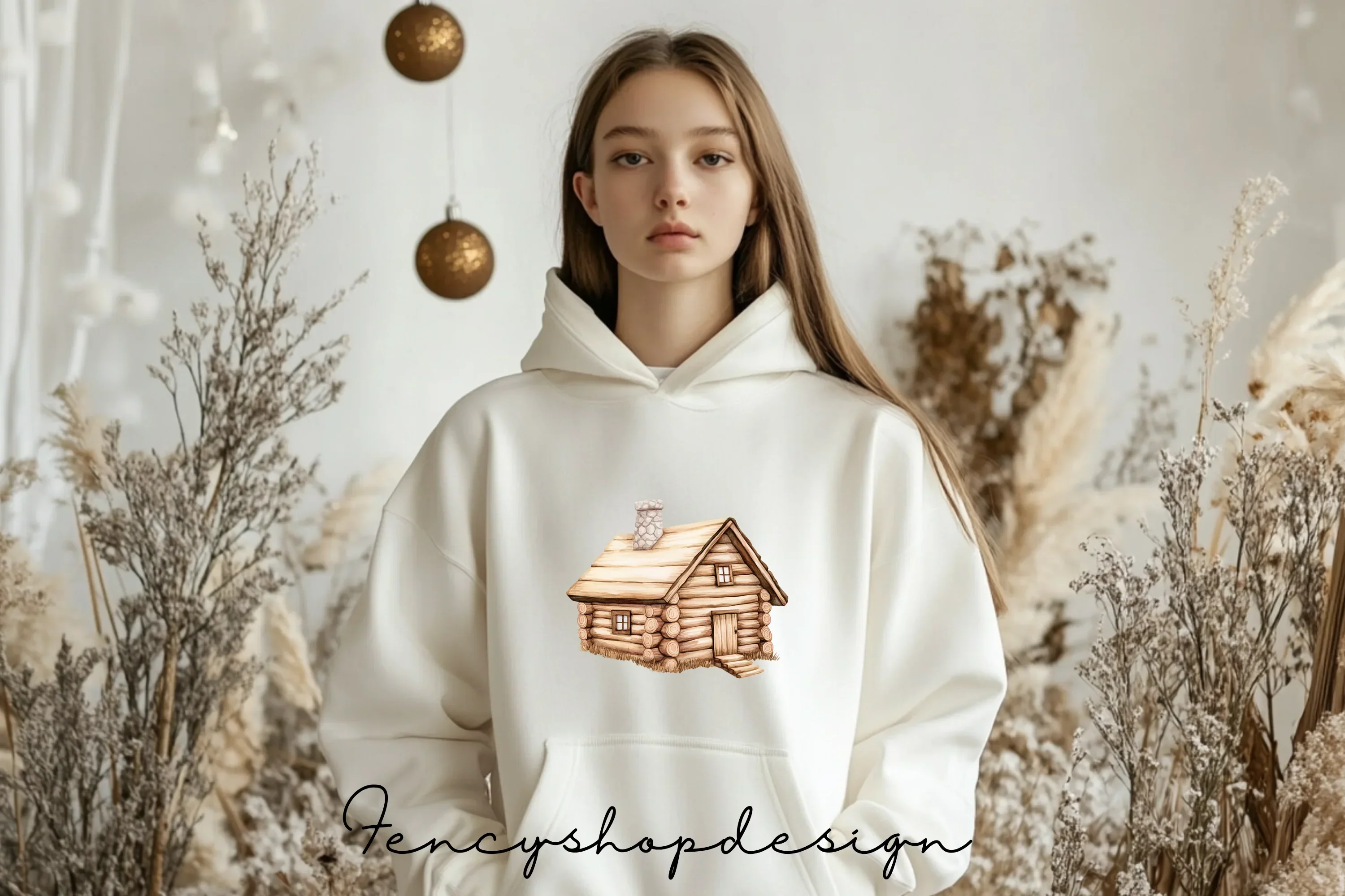 Rustic Log Cabin Clipart Bundle - Image 5