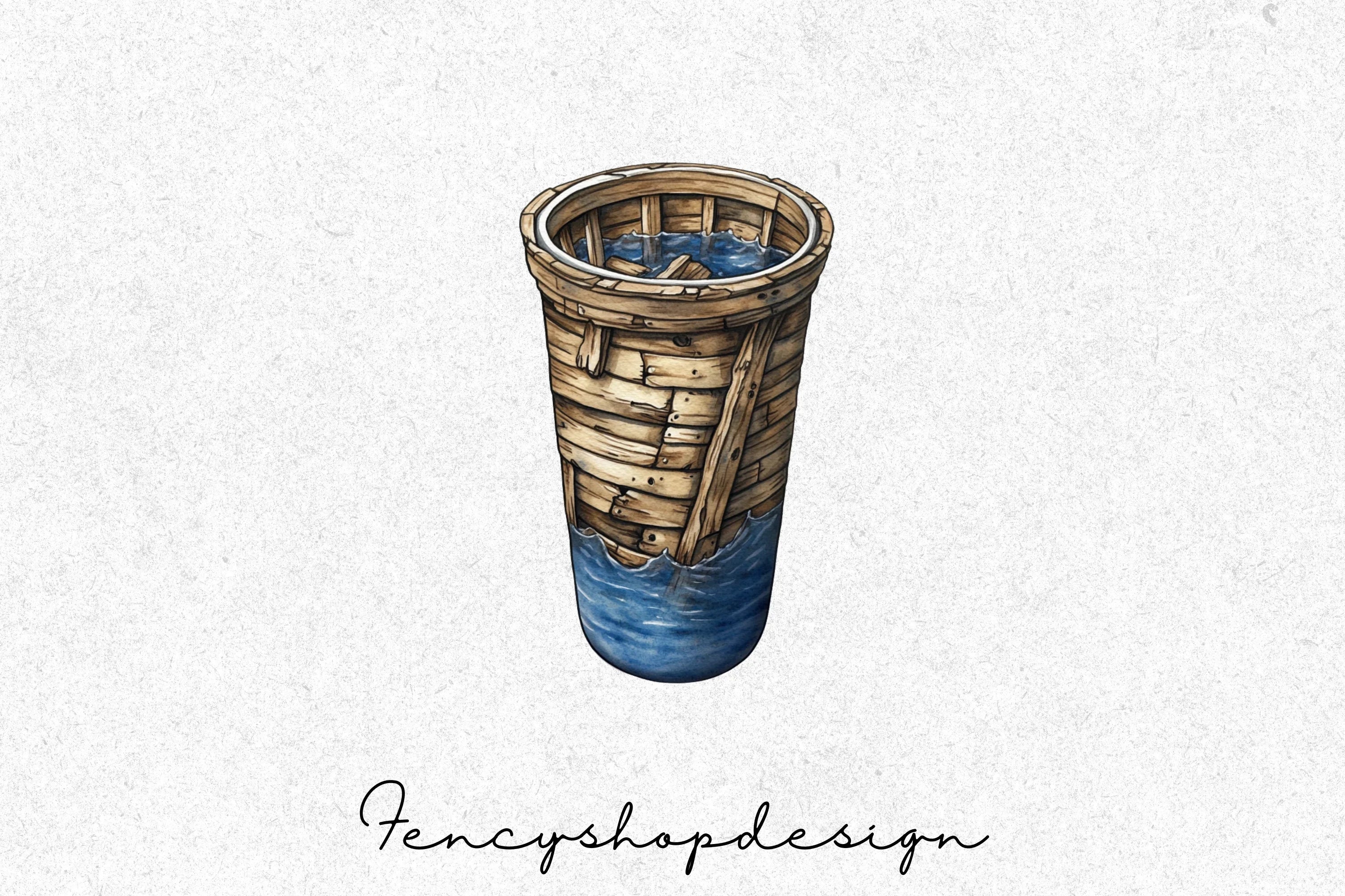 Rustic Nature Tumbler Designs Clipart Bundle - Image 4