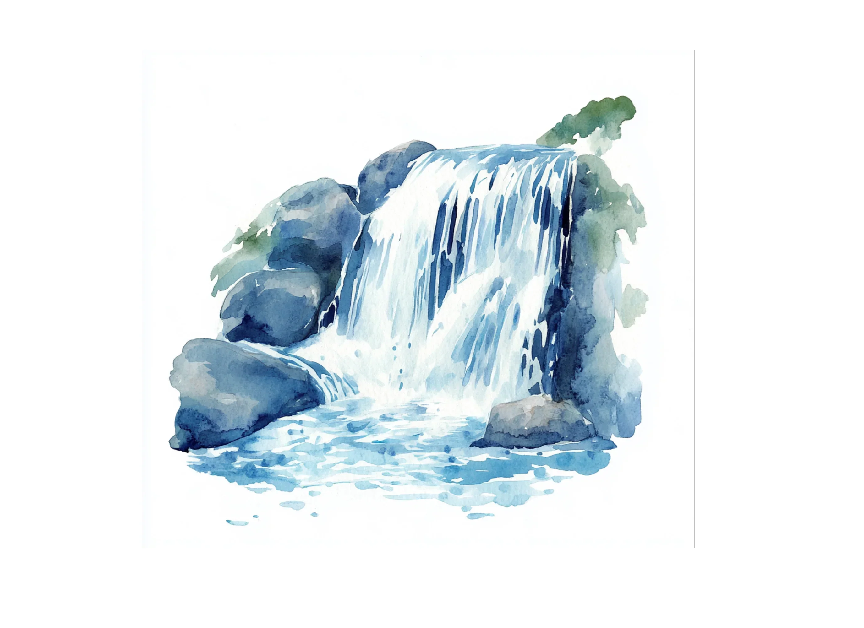 Rustic Waterfall Clipart Bundle - Image 2