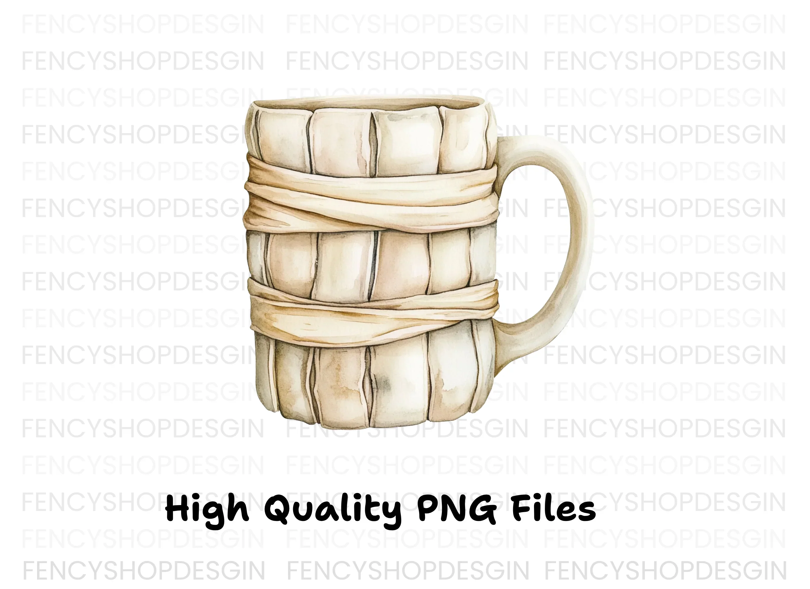 Rustic Wooden Clipart Bundle - Image 3