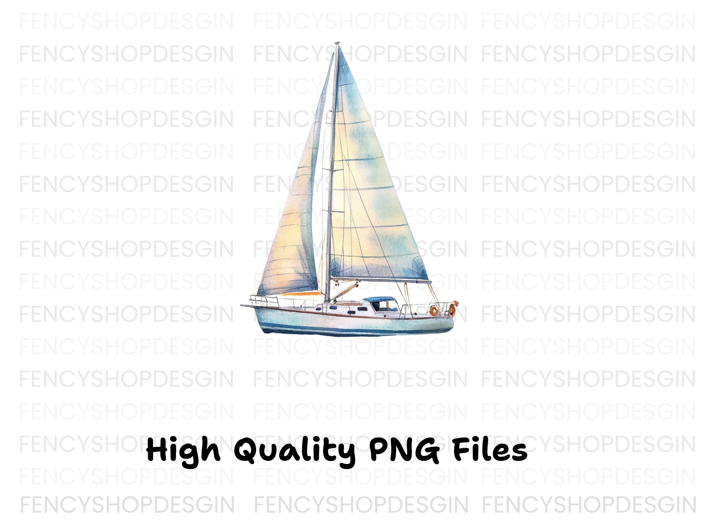Sailboat Clipart Bundle - Image 2