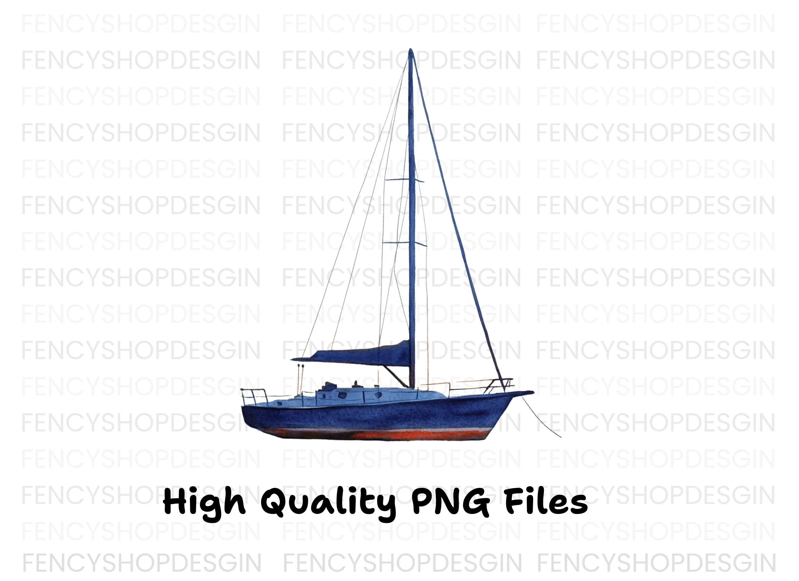 Sailboats Clipart Bundle - Image 3