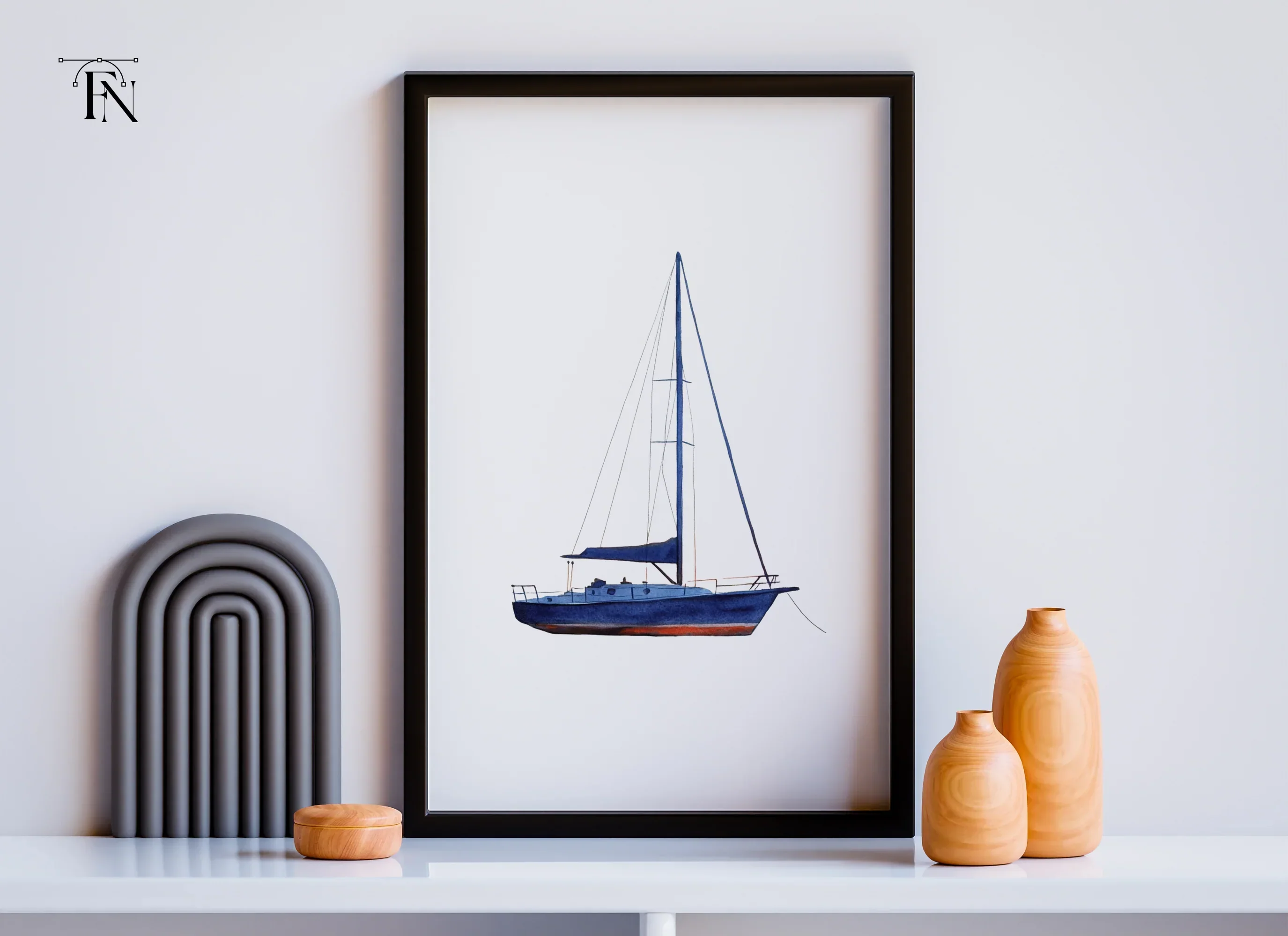 Sailboats Clipart Bundle - Image 6
