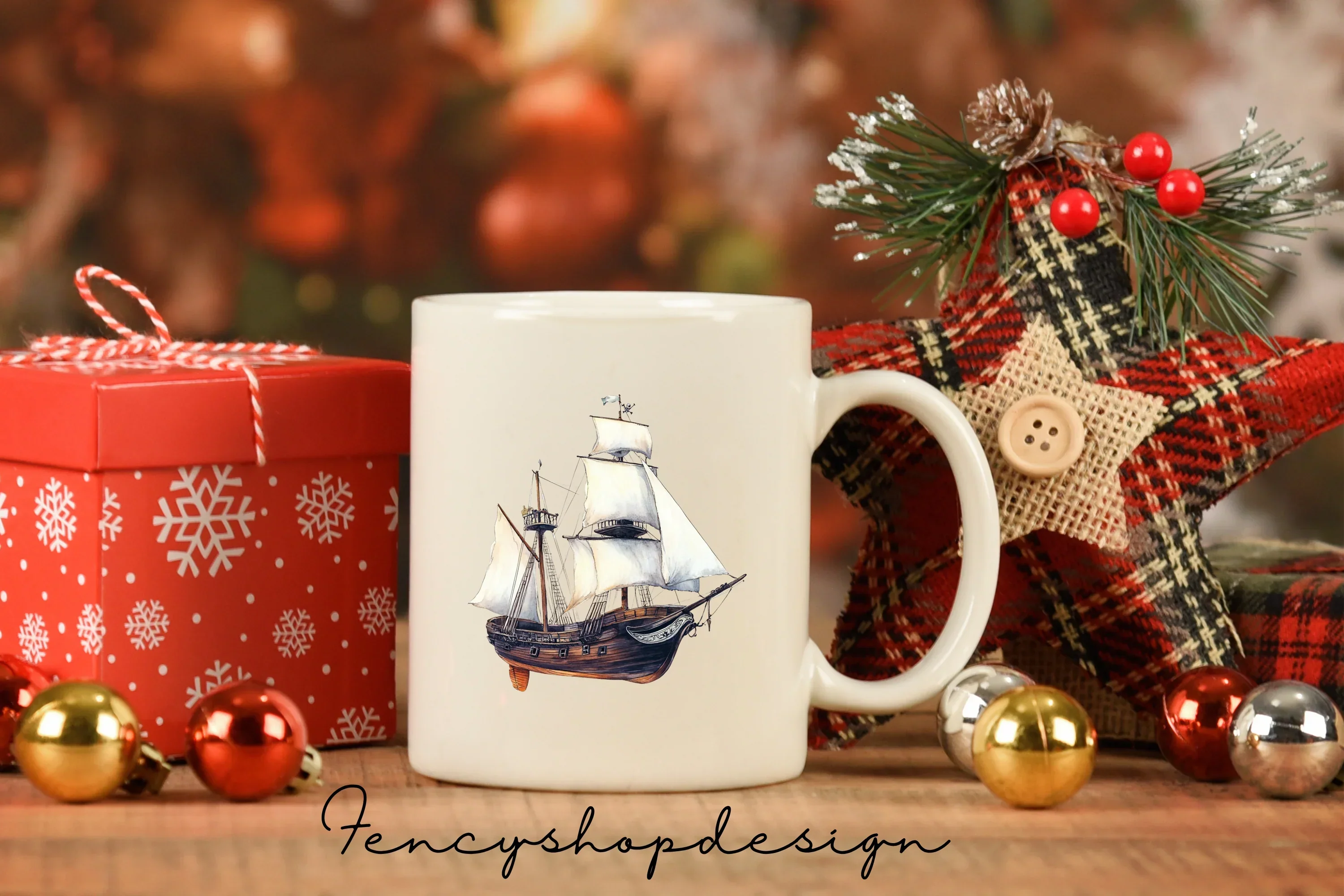 Sailing Ships Clipart Bundle - Image 7