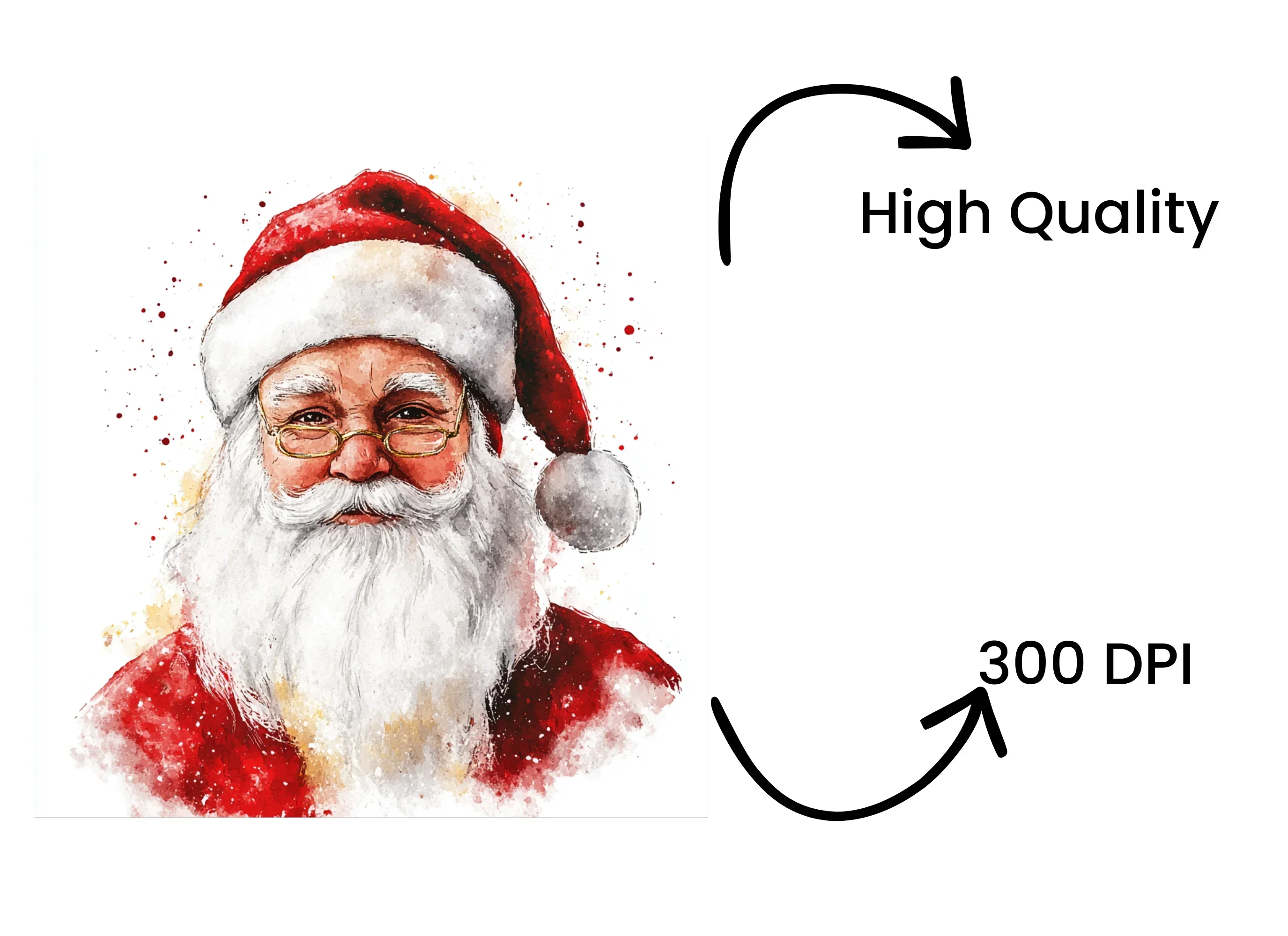 Santa Claus Clipart Bundle - Image 4