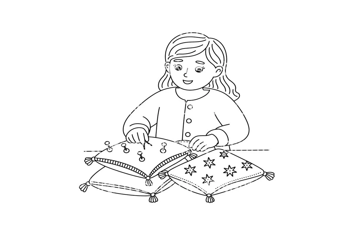 Santa Workshop Crafting Coloring Books - Image 3