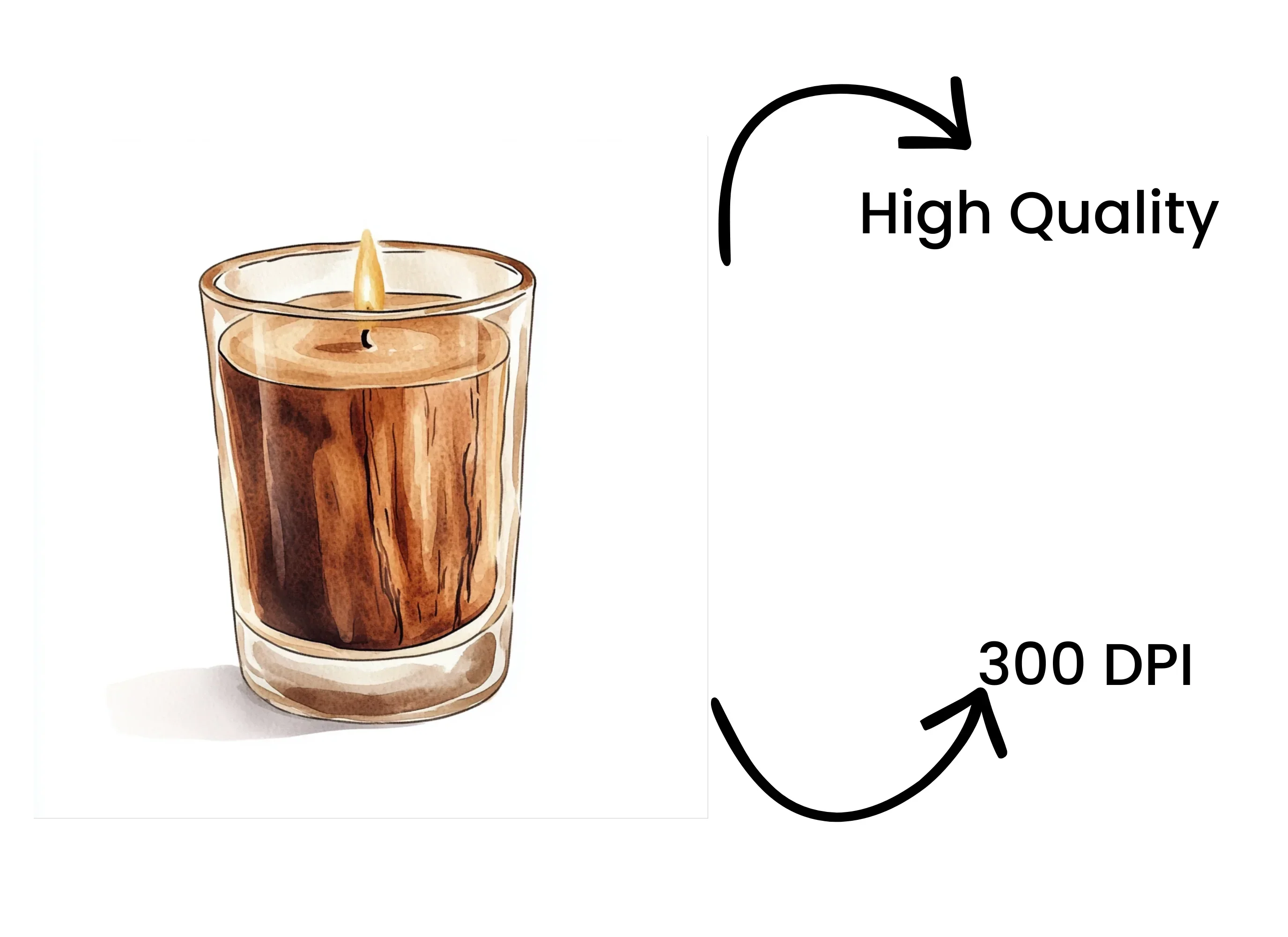 Scented Candle Clipart Bundle - Image 4