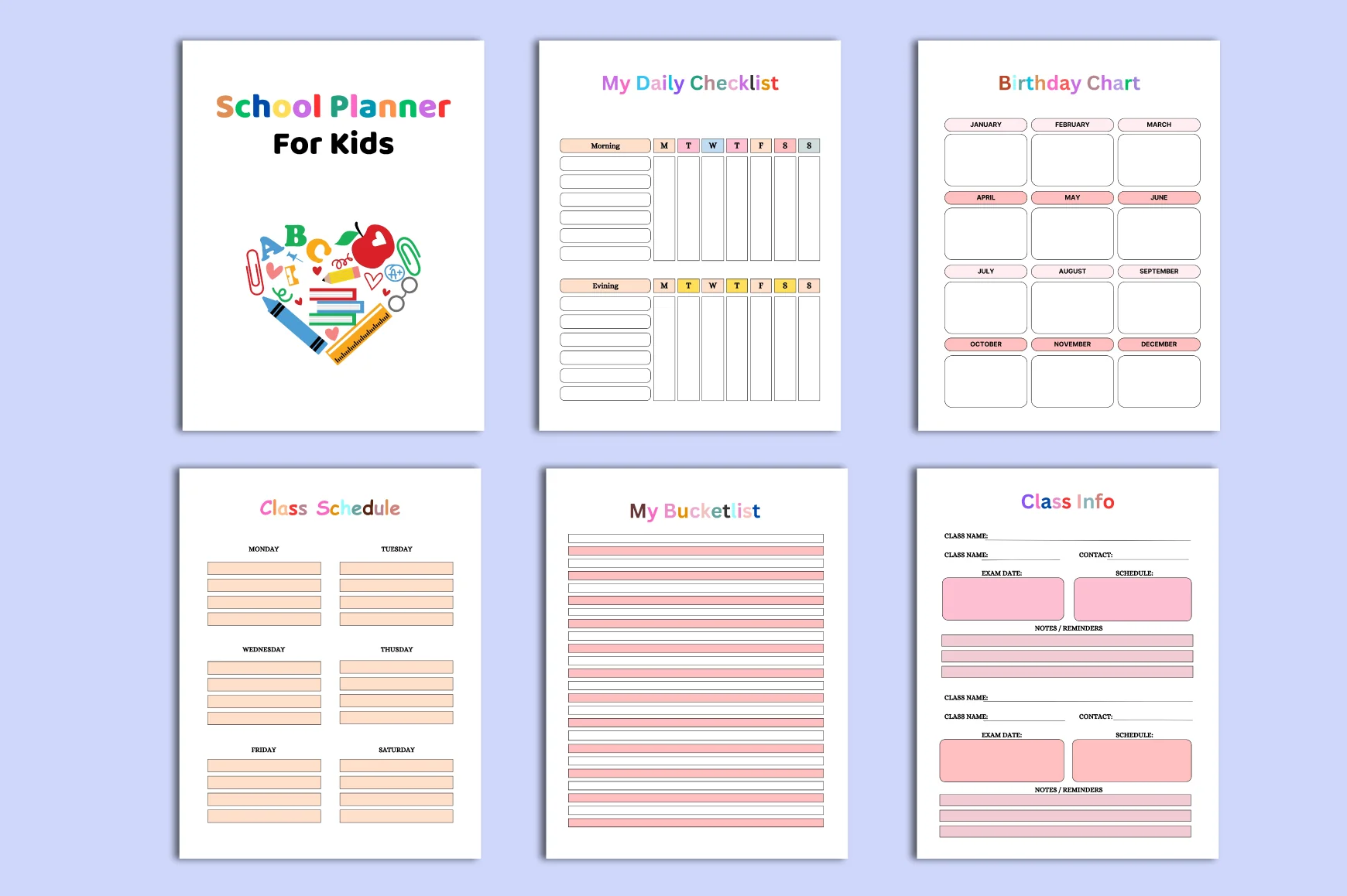 School Planner for Kids - Image 2