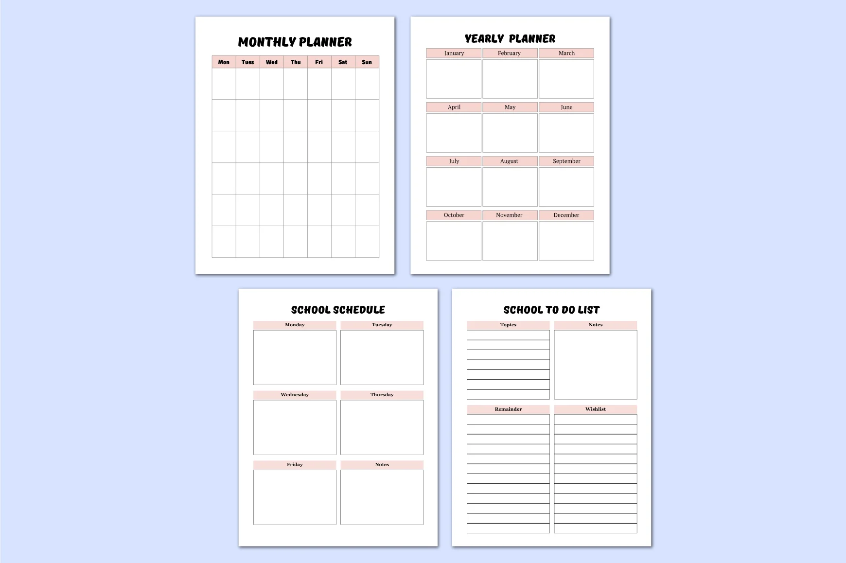School Study Planner - Image 3