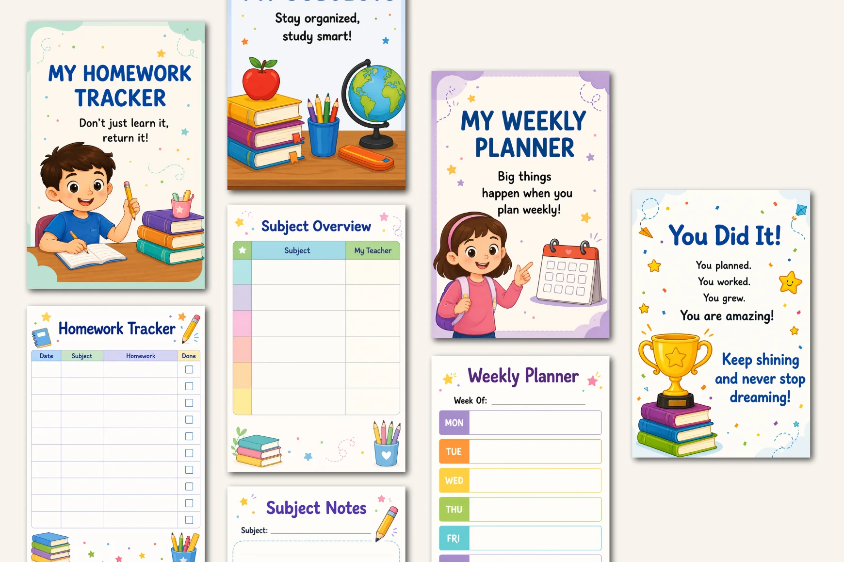 School Success For Kids Planner - Image 4