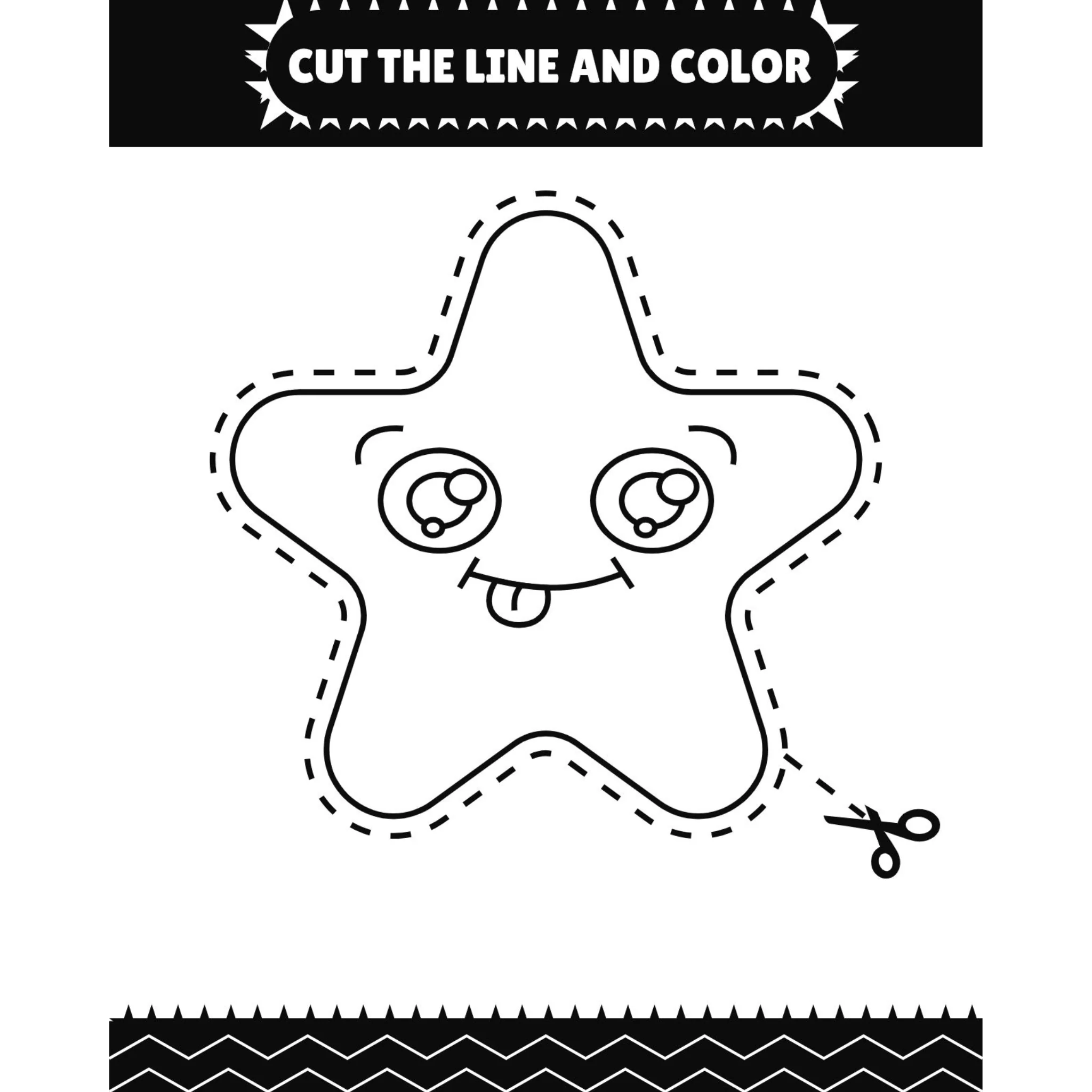 Scissor Skills Cutting Coloring and Paste Activities - Image 3