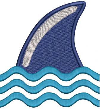 Sea Fish Embroidery Design