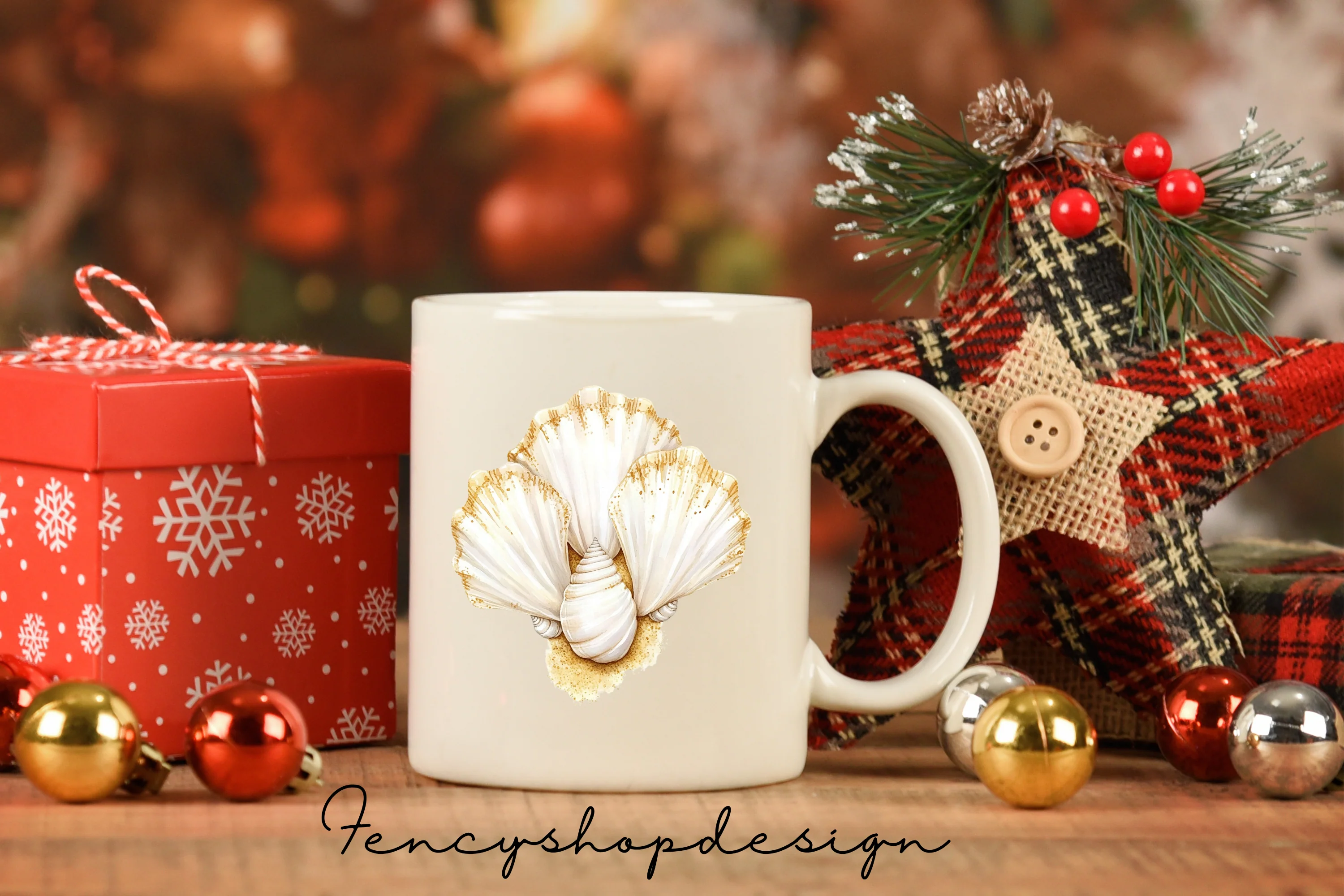 Seashell Clipart Bundle - Image 3
