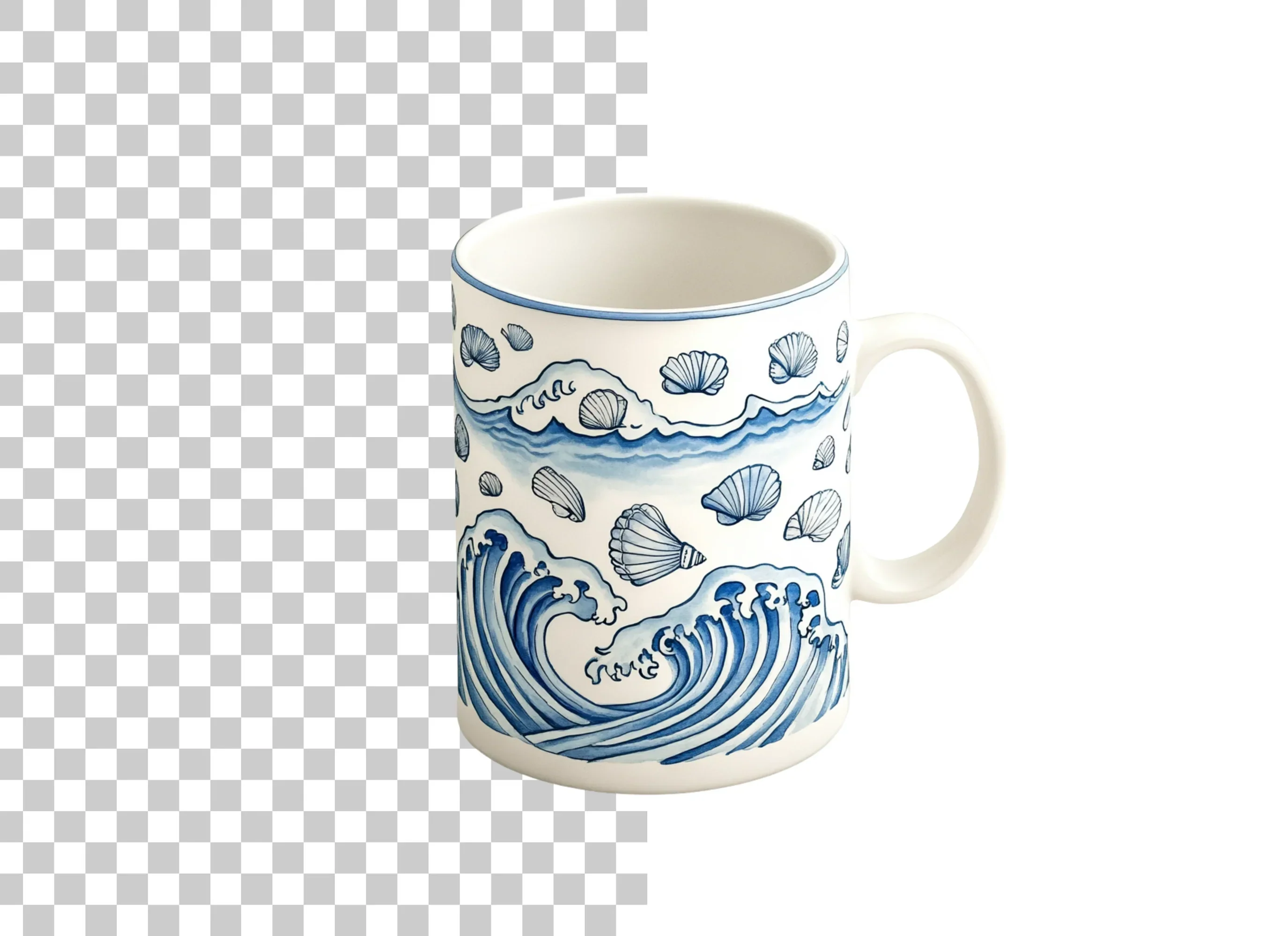 Seashells and Waves Clipart Bundle - Image 2
