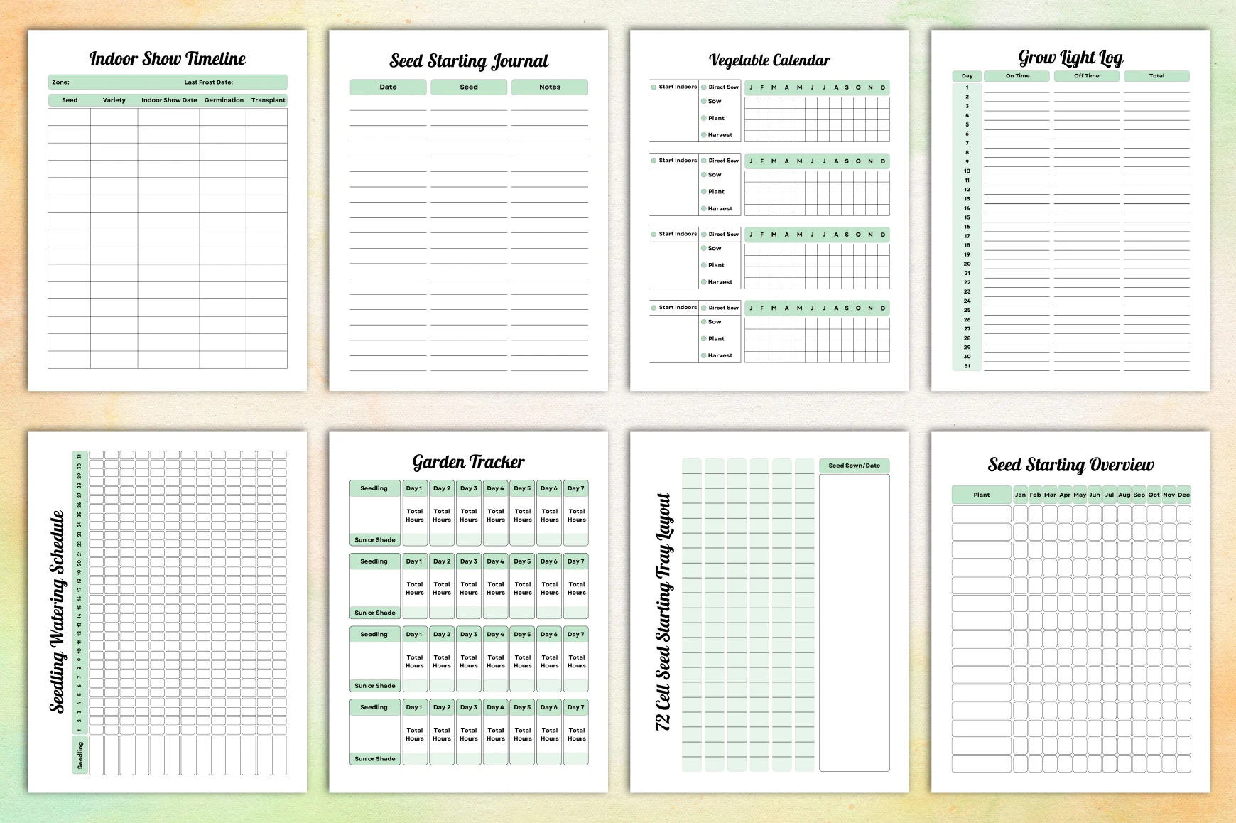 Seed Starting Planner Guide - Image 3