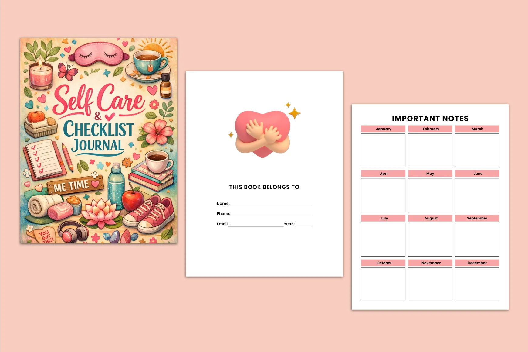 Self Care Checklist Journal - Image 2
