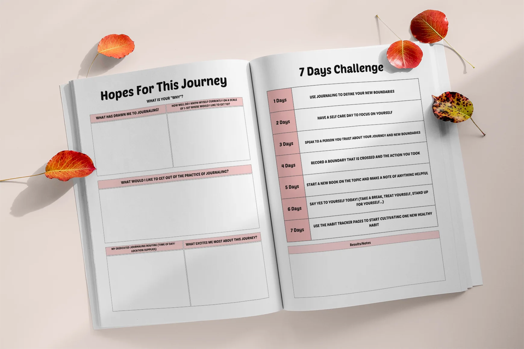 Self Care for Mental Health Prompts - Image 2