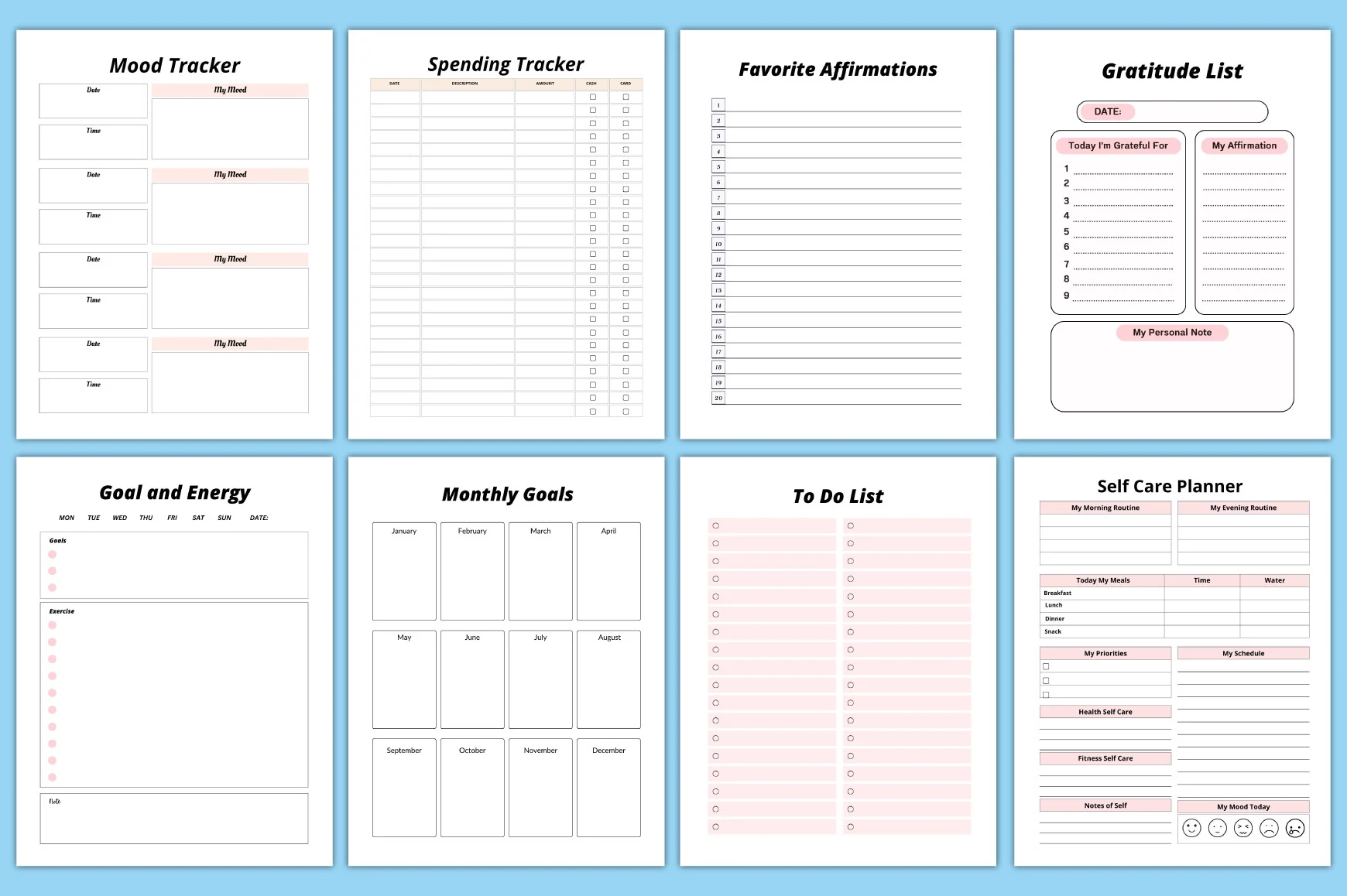 Self Care Gratitude Journal for Women - Image 4