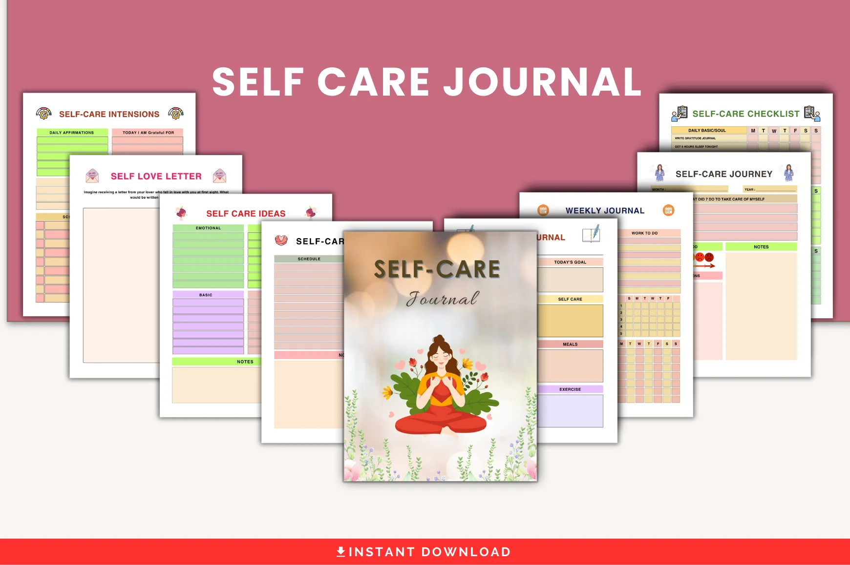 Self Care Journal for Personal Growth - Image 2