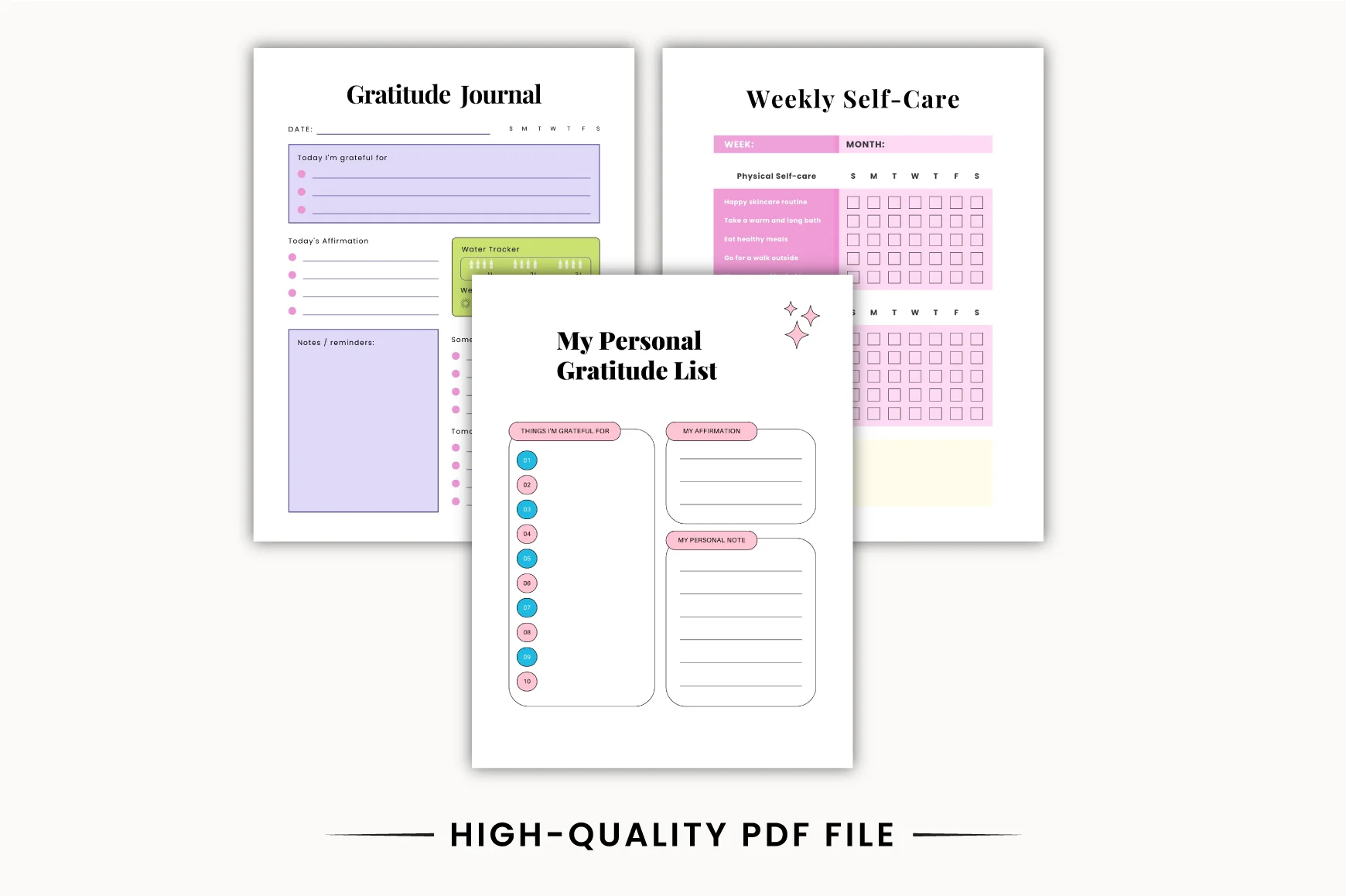 Self Care Lifestyle Planner - Image 2