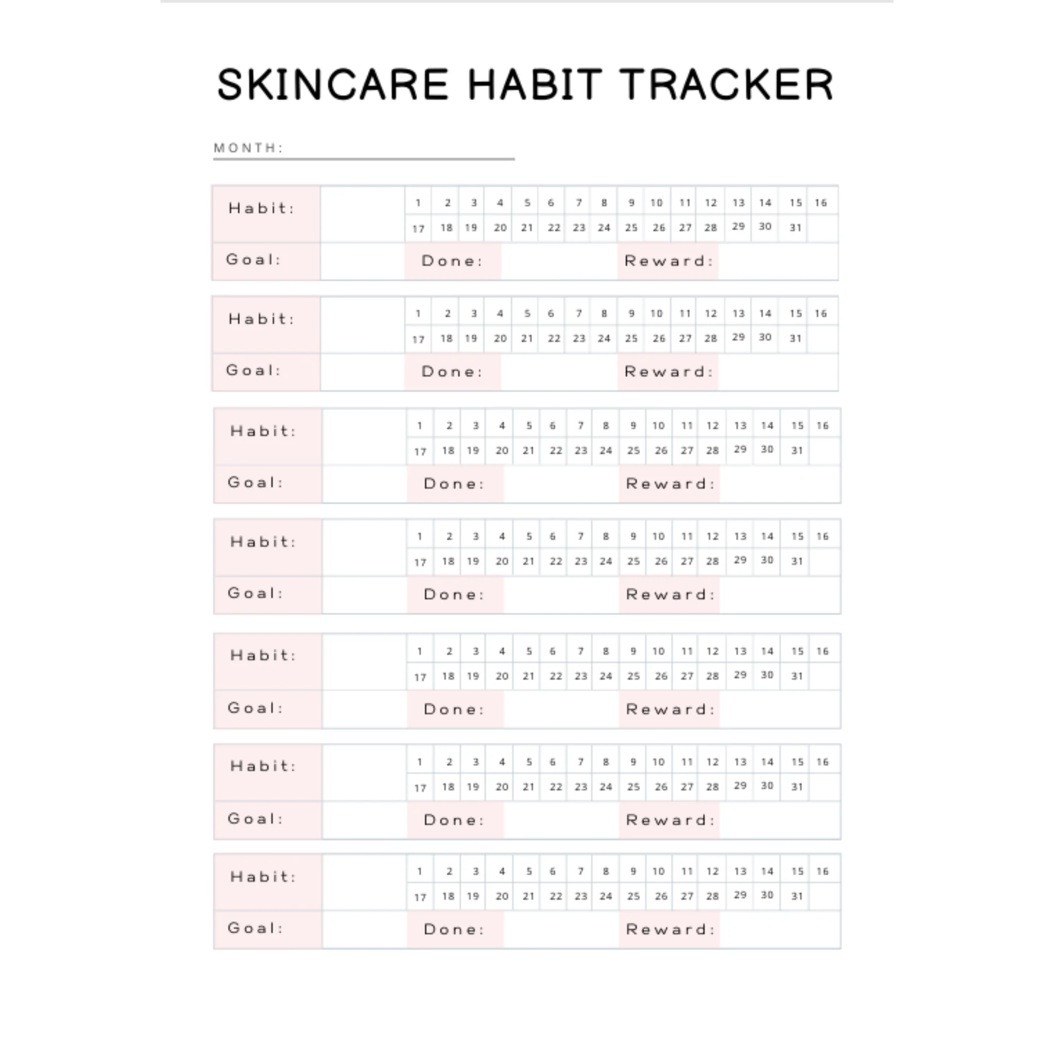 Self Care Planner Bundle 1 - Image 5