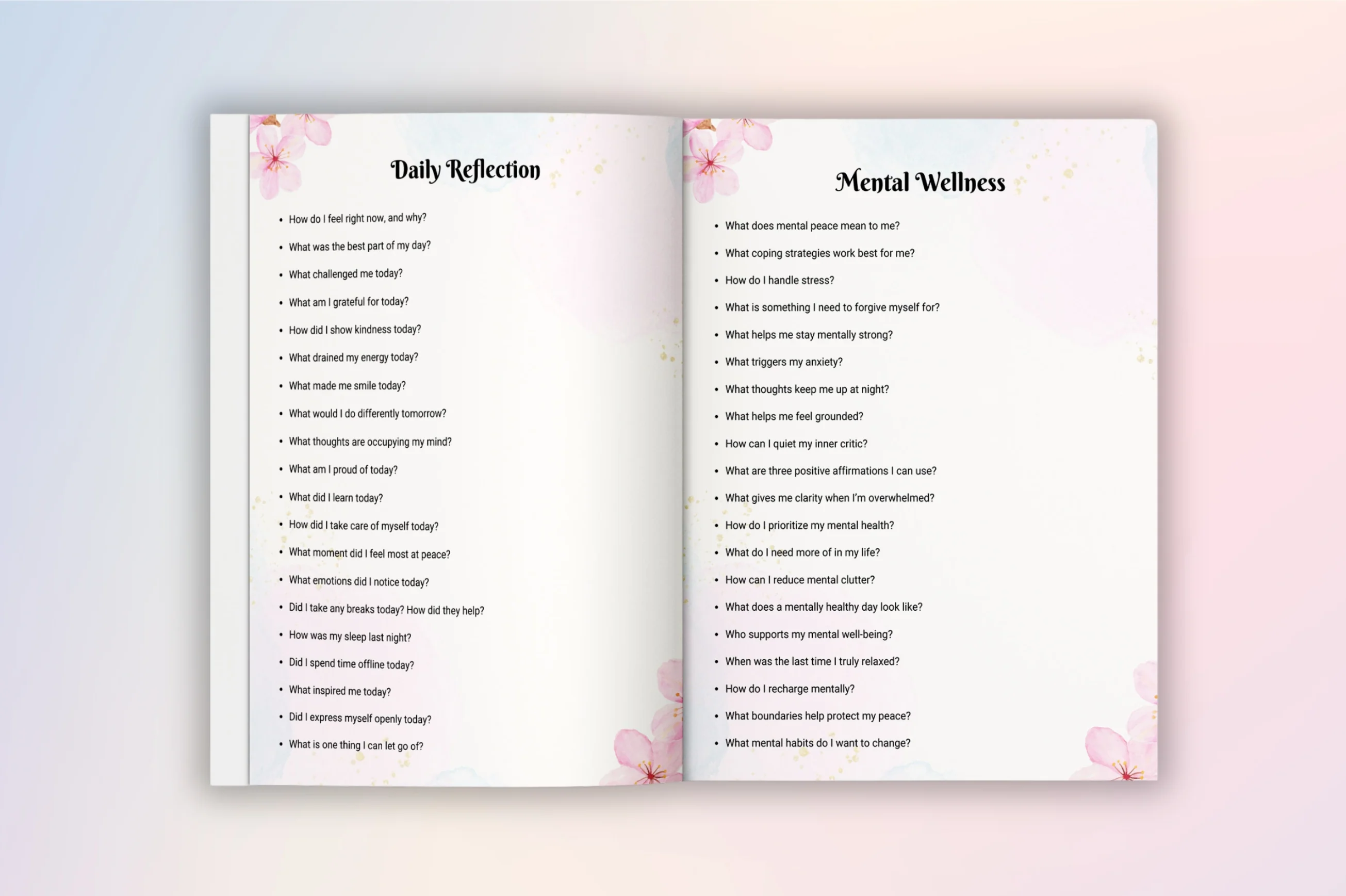 Self Care Prompts for Personal Wellbeing - Image 3