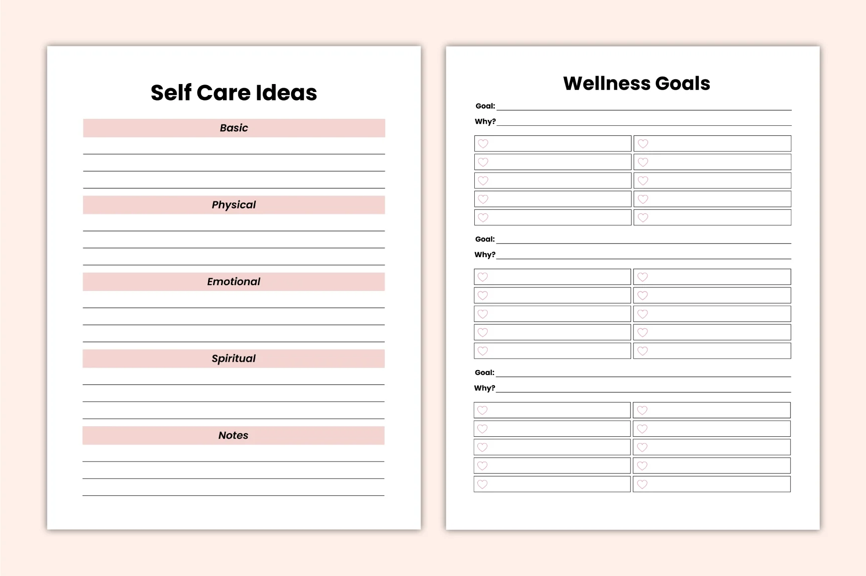Self Care Well-Being Journal - Image 3