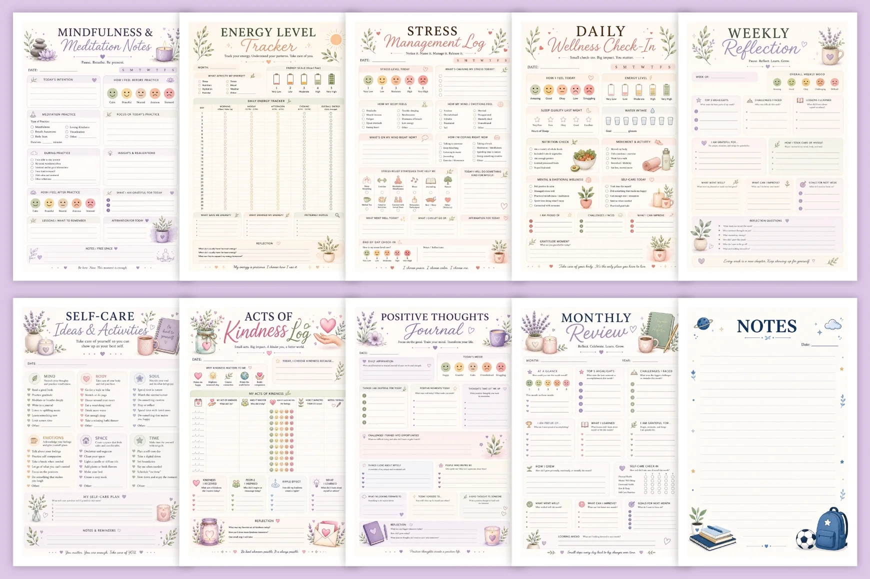 Self Care Wellness Journal - Image 3