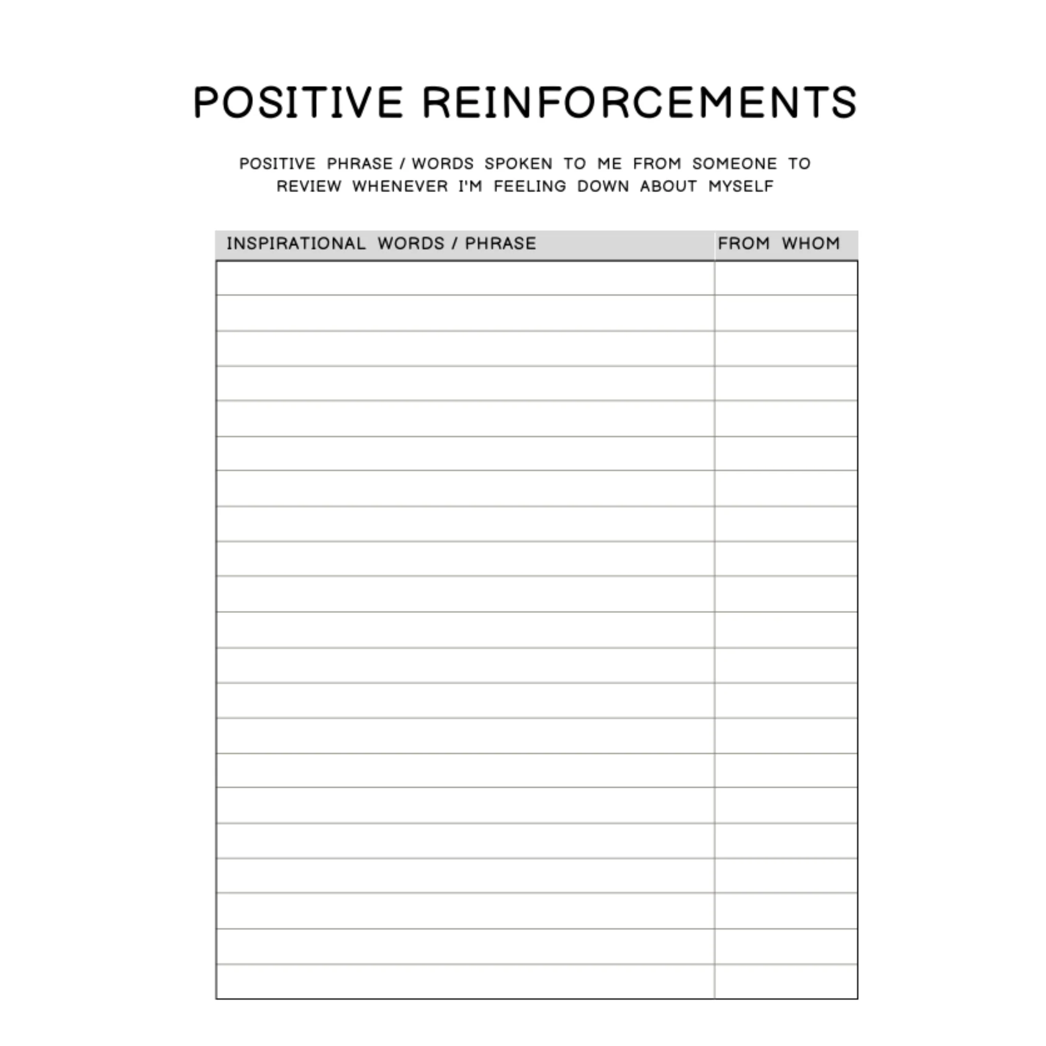 Self Confidence Planner Bundle - Image 5