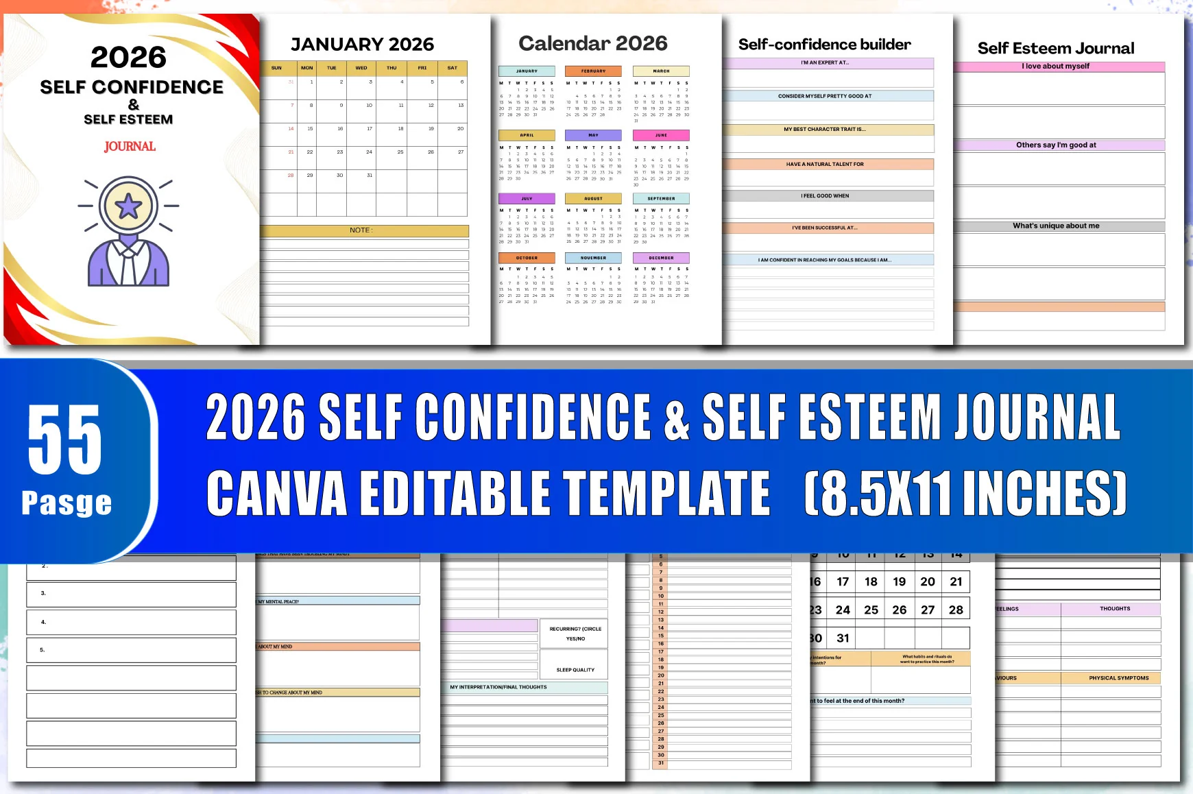 Self Confidence Self Esteem Journal