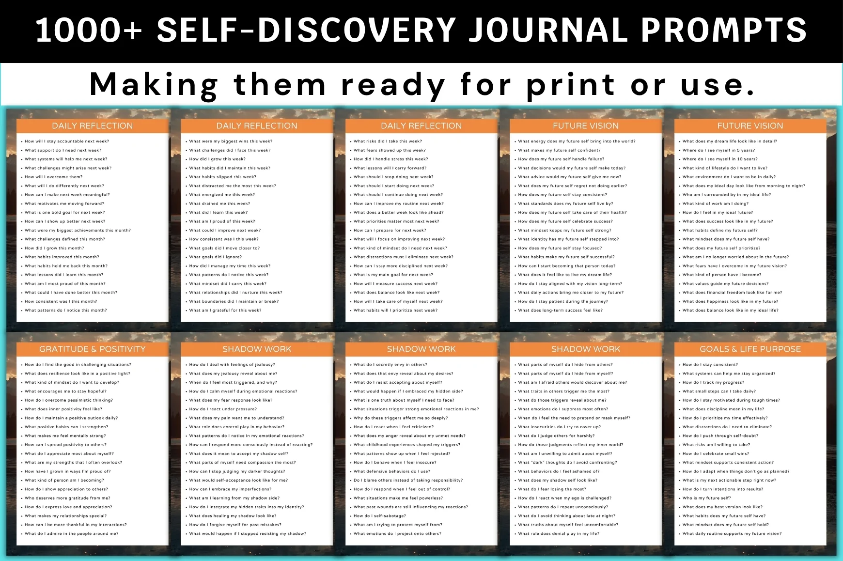Self Discovery Prompts - Image 2