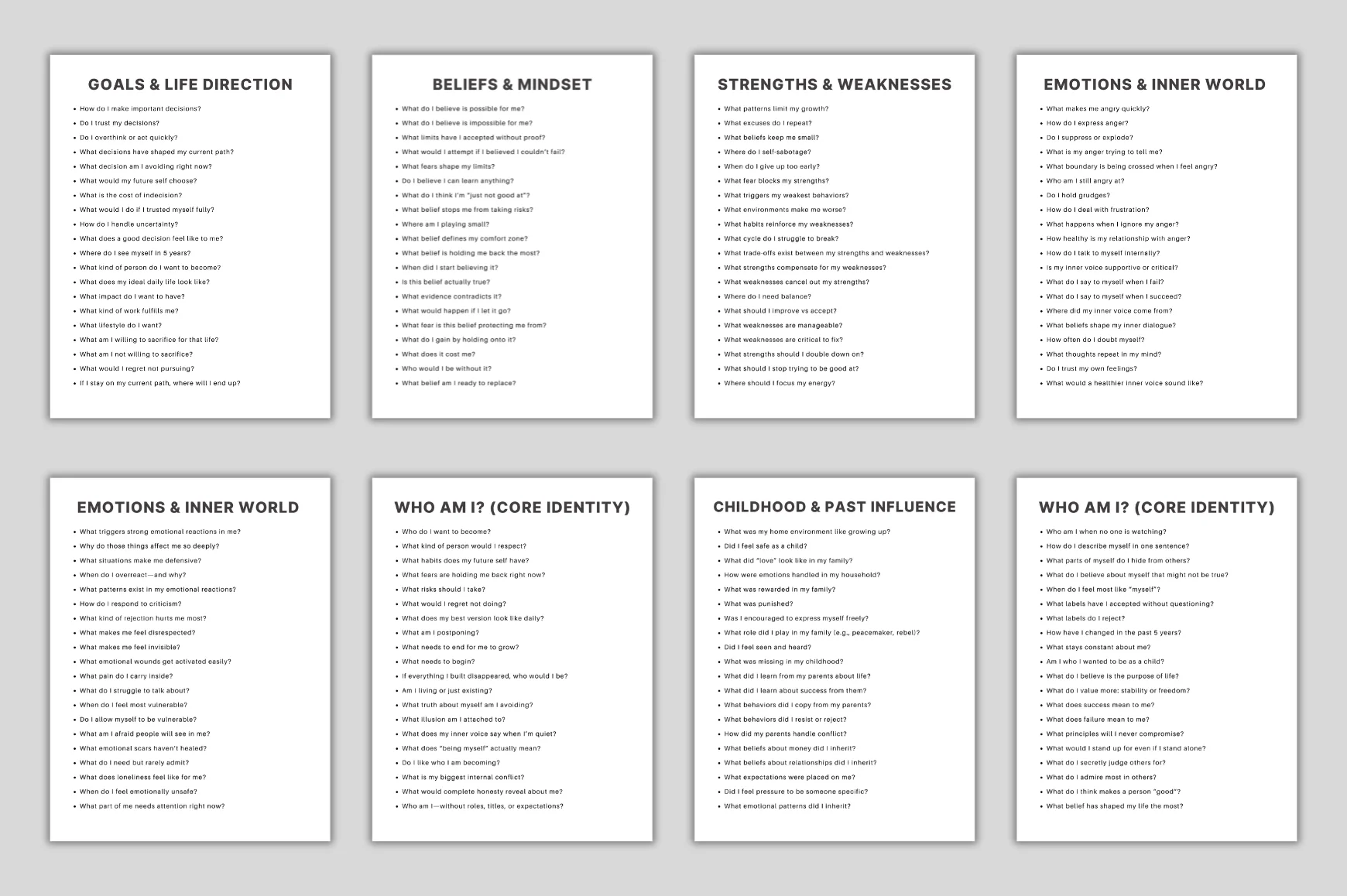 Self-Discovery Questions Journal - Image 3
