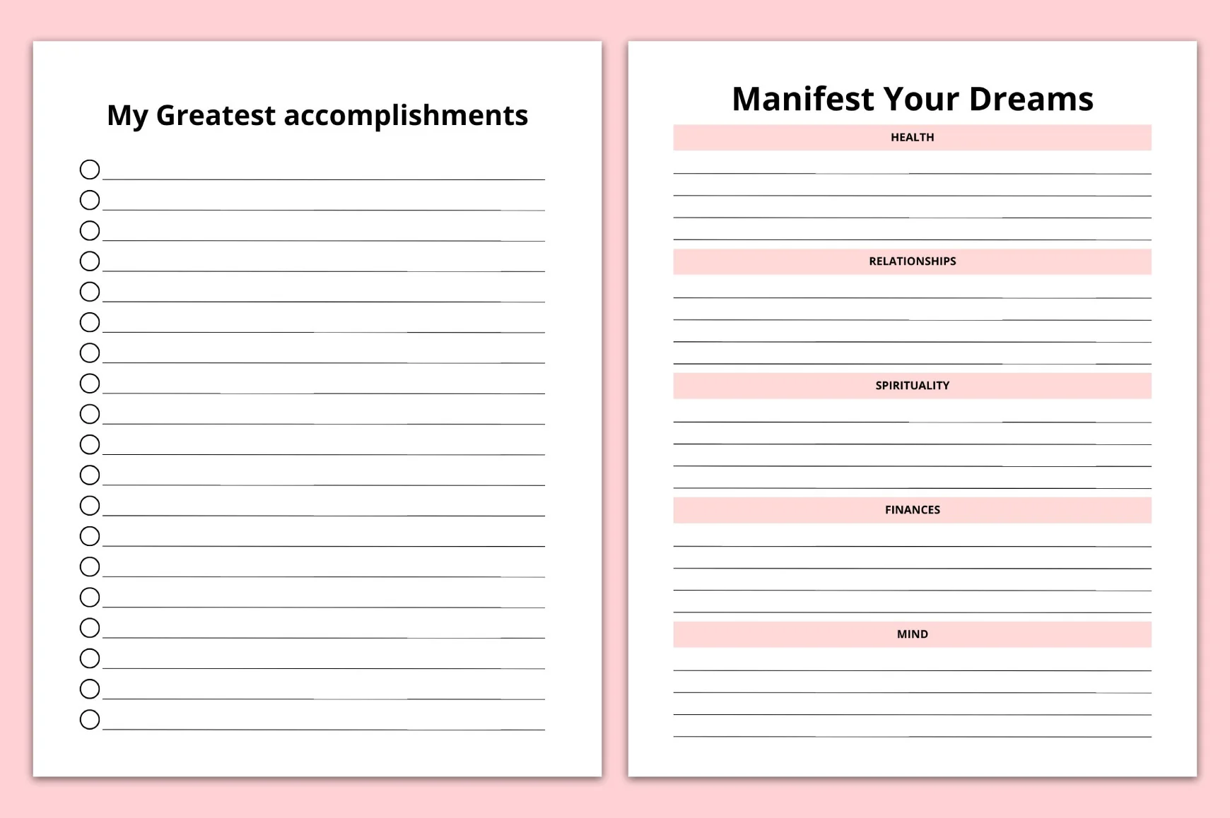 Self Esteem Journal for Personal Growth - Image 4
