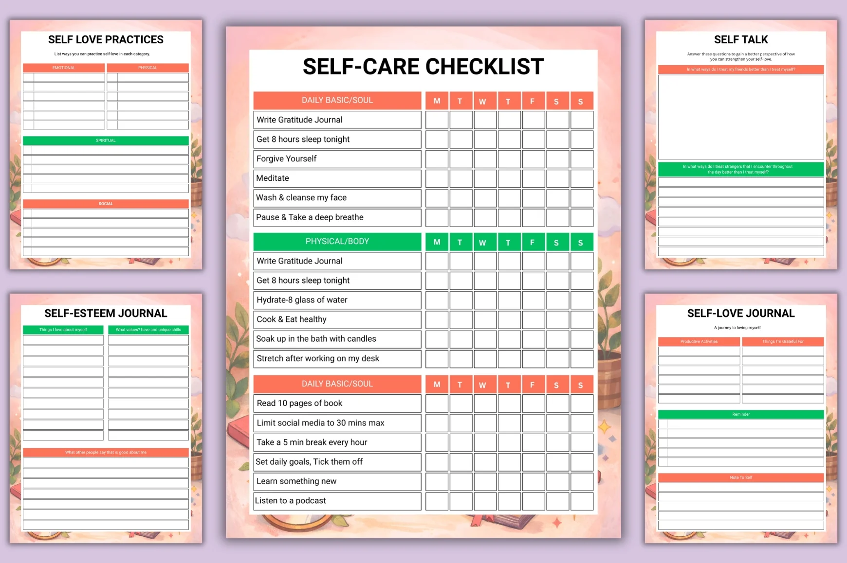 Self Love Healing Workbook - Image 6