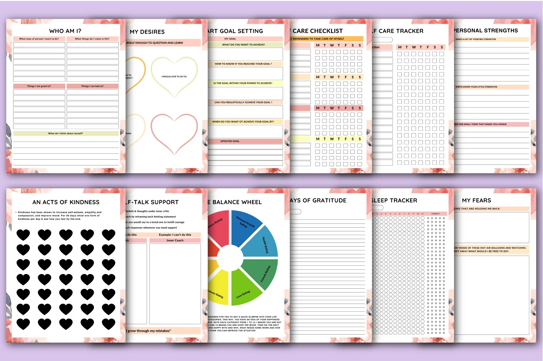 Self Love Journal for Personal Growth - Image 4