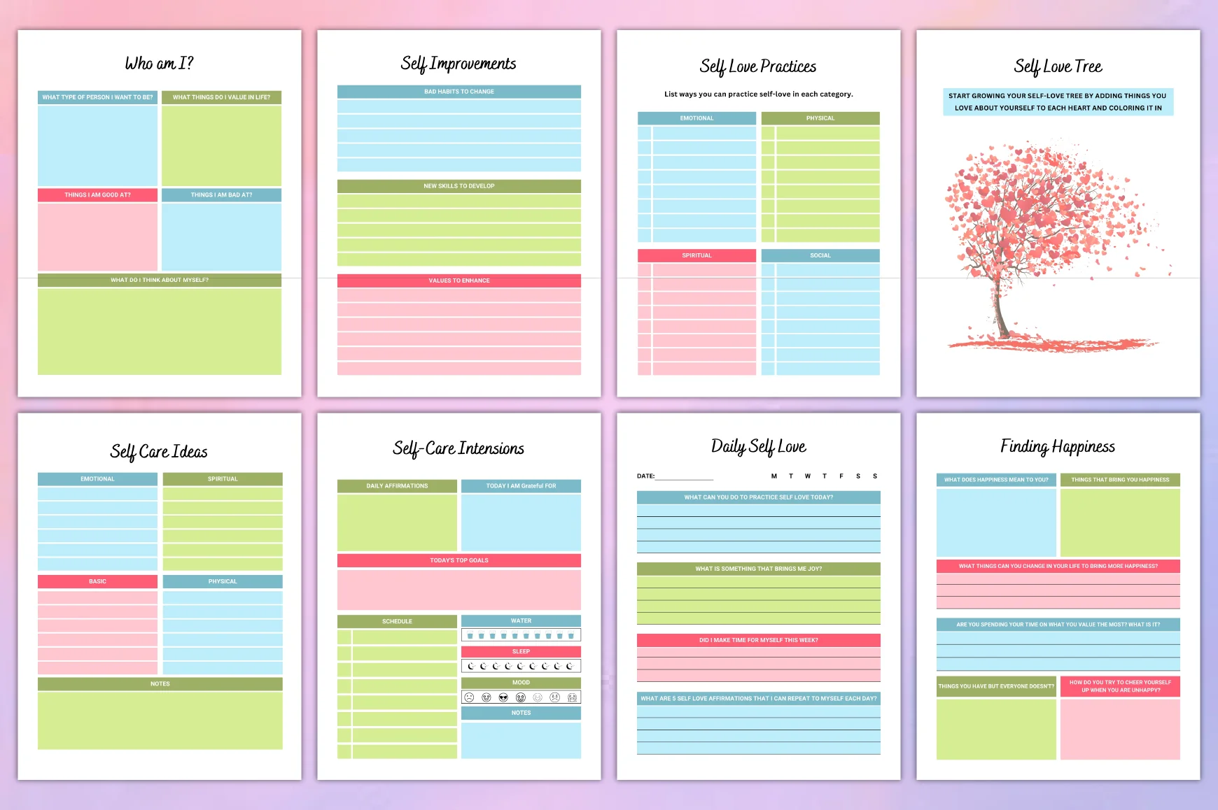 Self Love Workbook for Personal Growth - Image 4