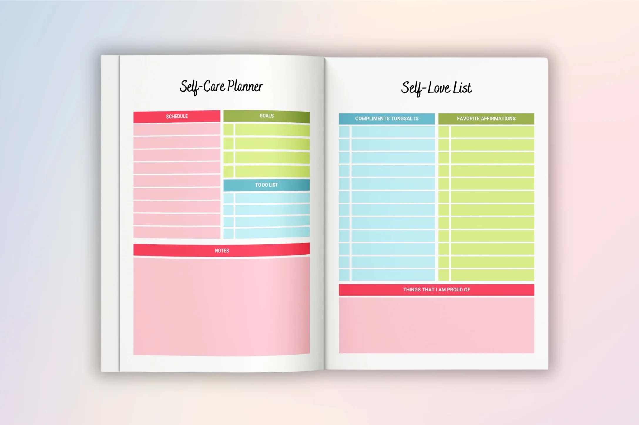 Self Love Workbook for Personal Growth - Image 5