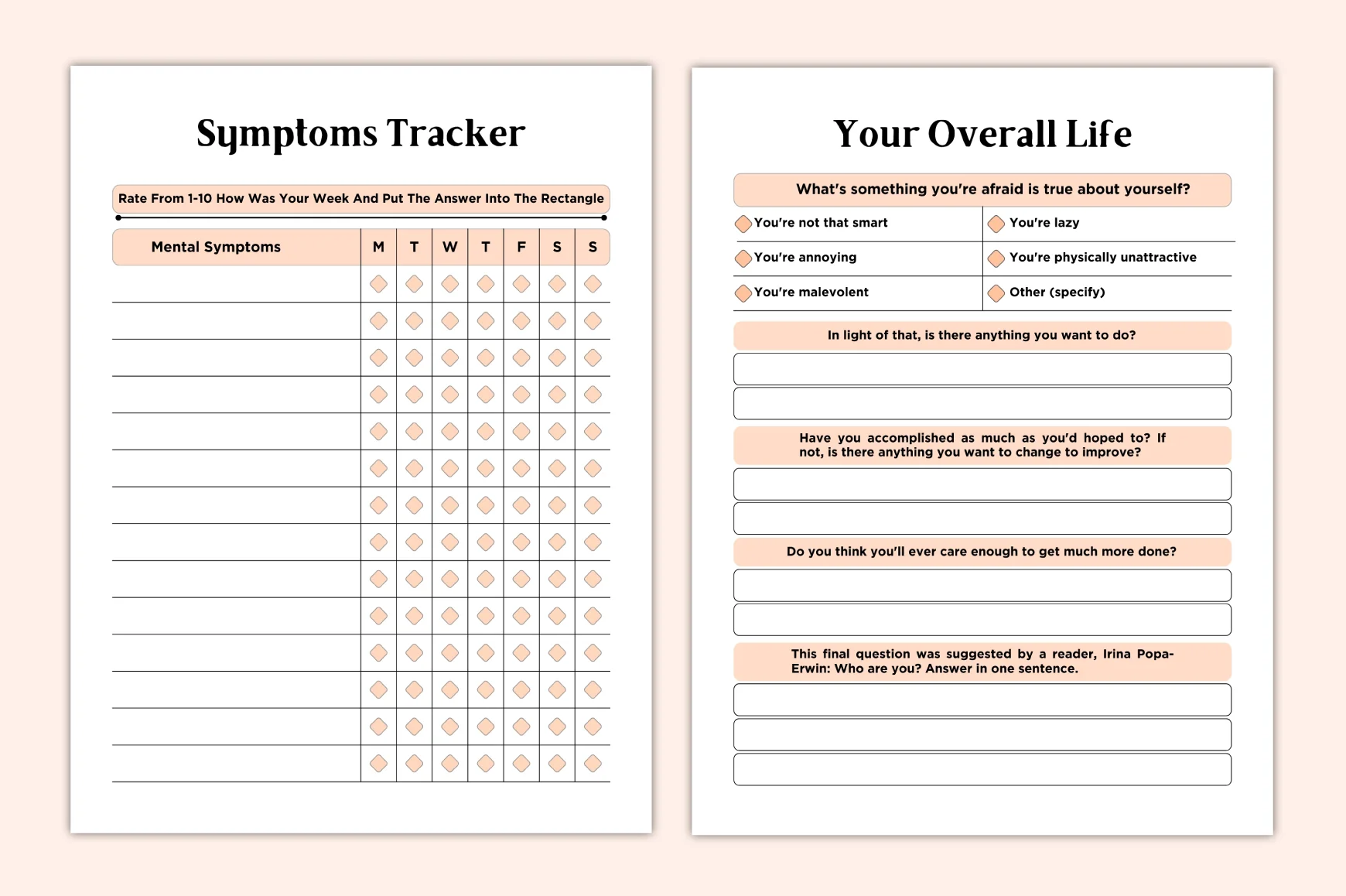 Self Therapy Workbook for Personal Growth - Image 3