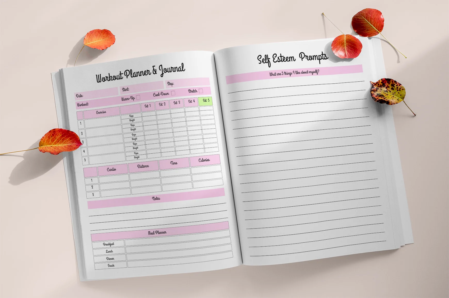 Self Worth Confidence  Workbook - Image 4