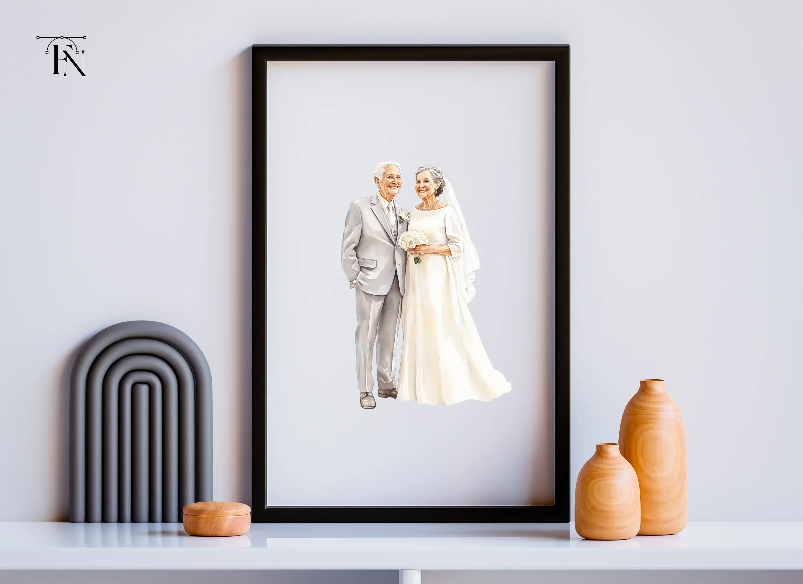 Senior Wedding Day Clipart Bundle - Image 4