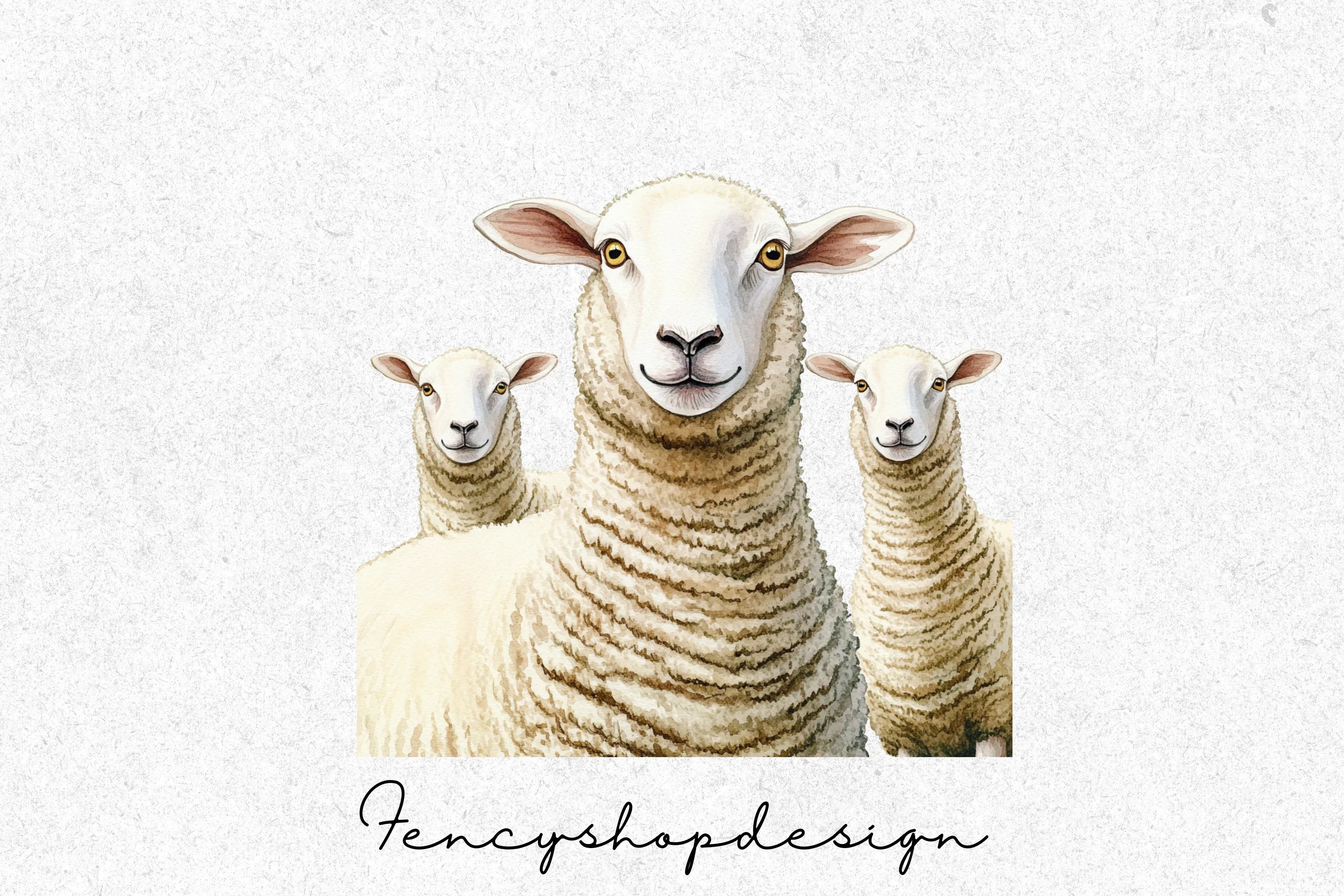 Sheep Clipart Bundle - Image 7