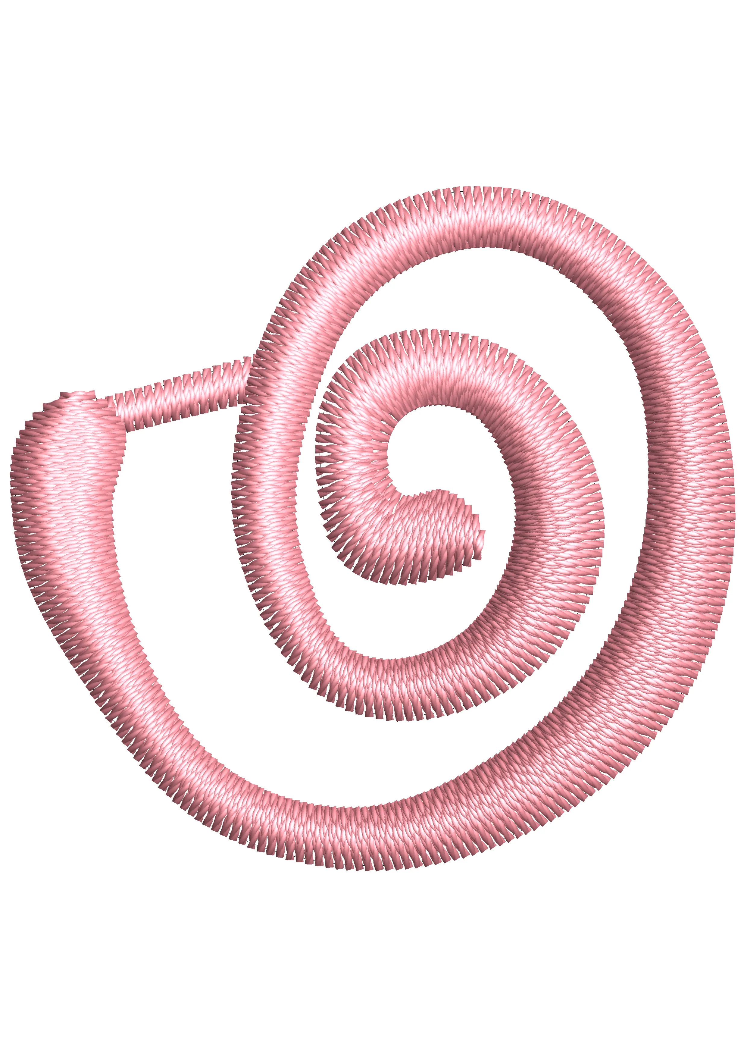 Shell Embroidery Design