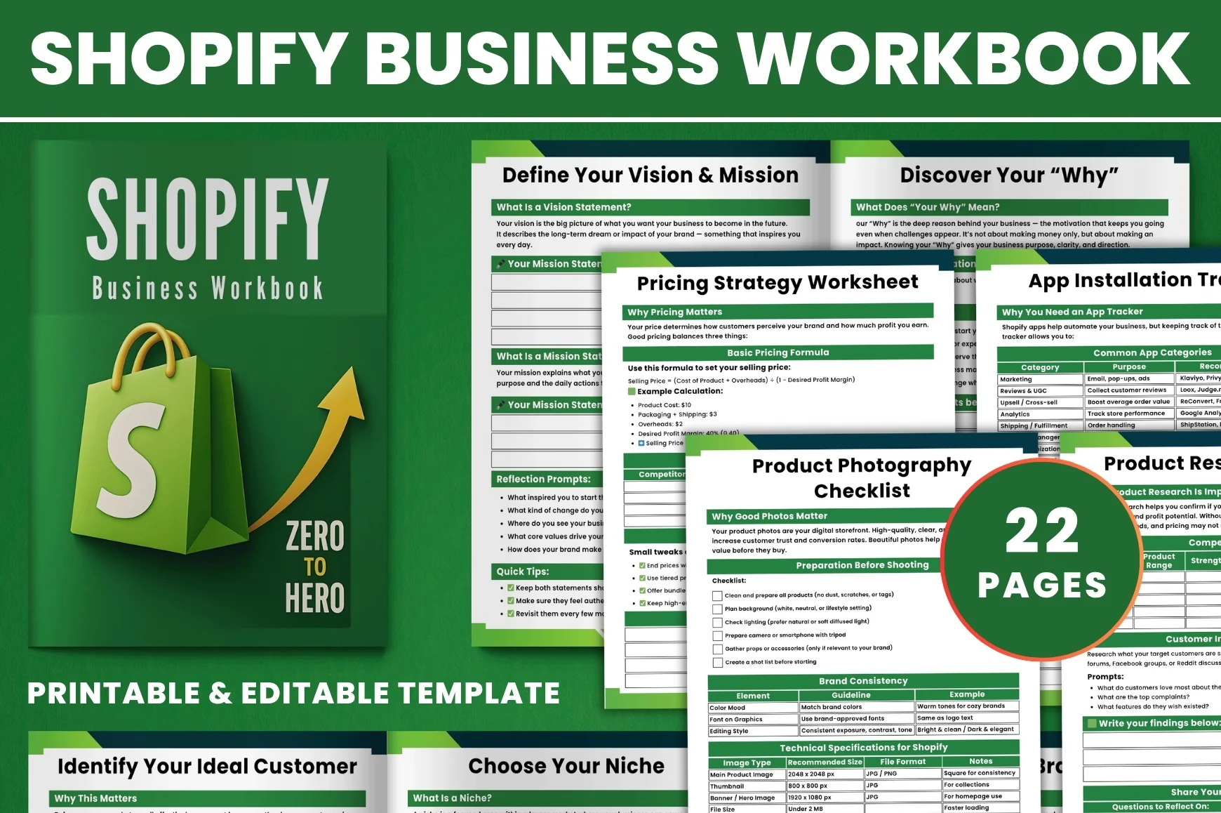 Shopify Business Workbook for Success