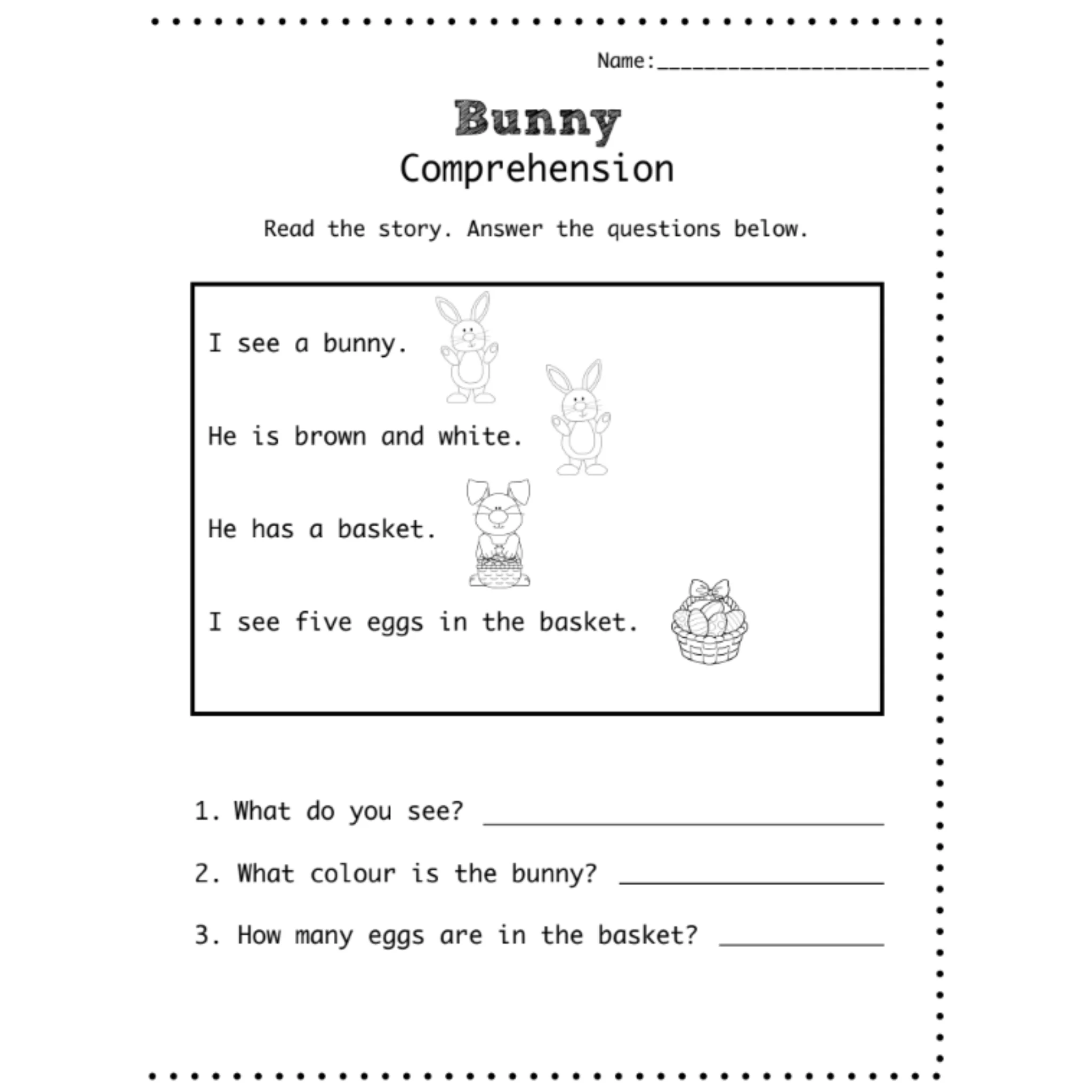 Short Animal Comprehension Stories - Image 4