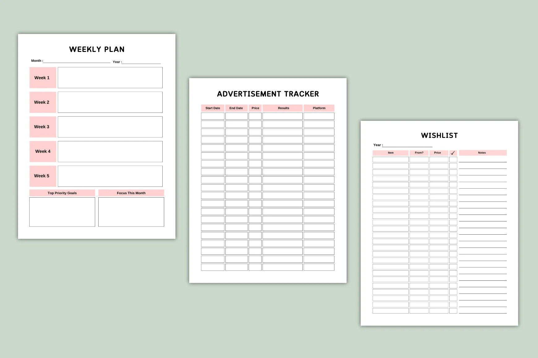 Side Hustle Boss Planner - Image 3