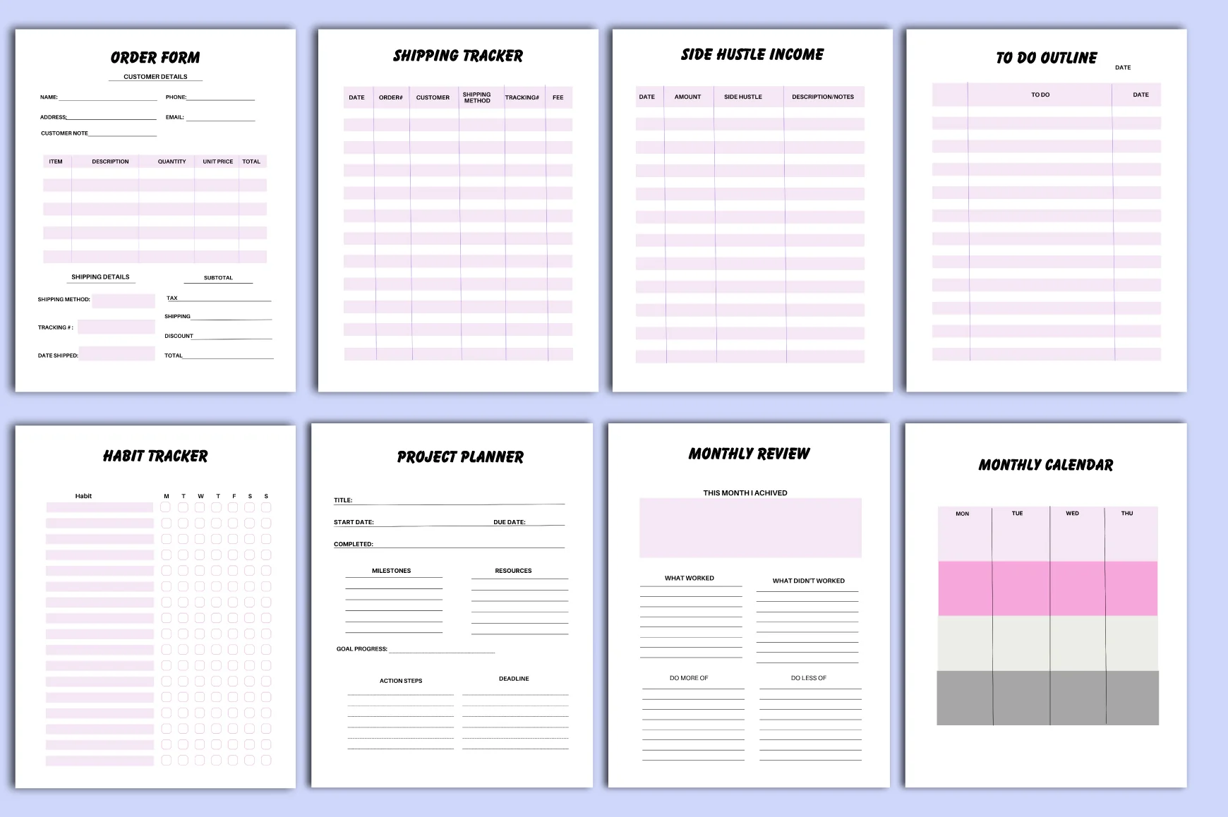 Side Hustle Planner - Image 4