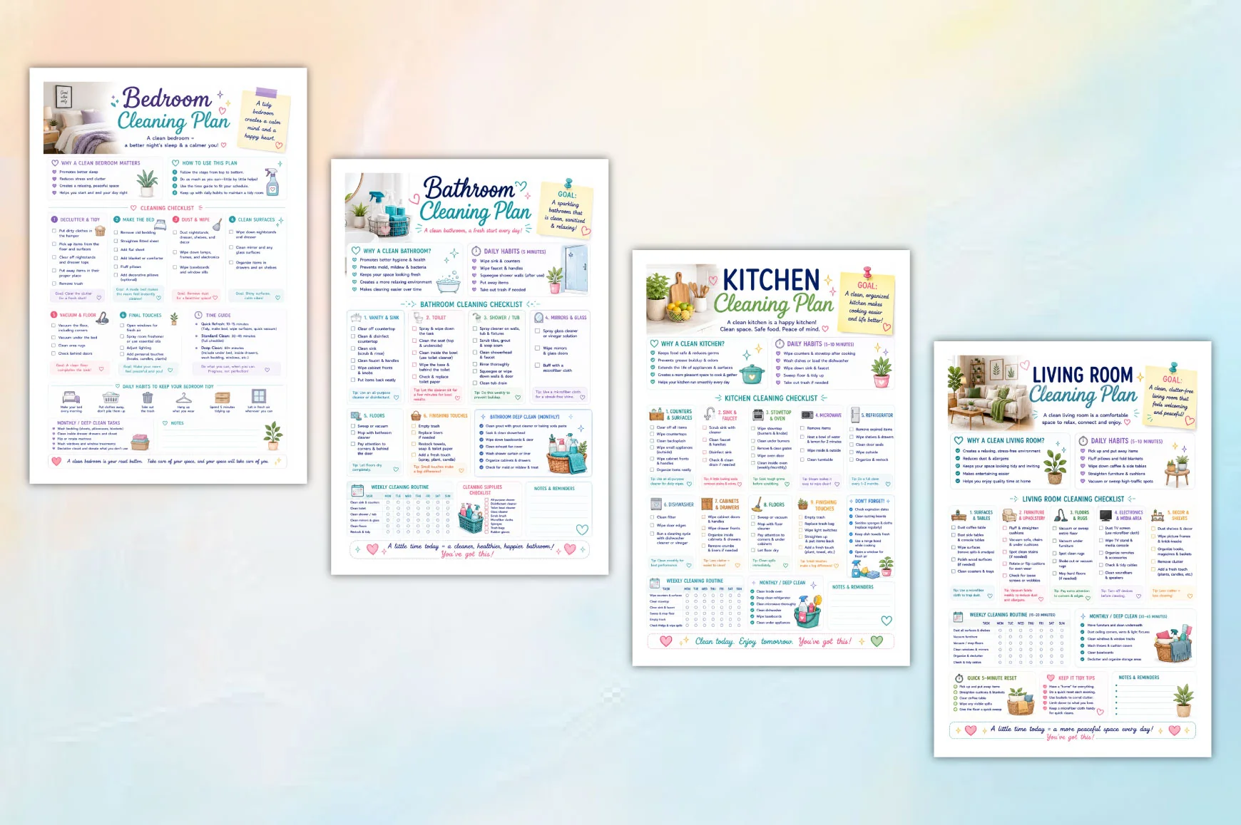 Simple Steps Cleaning For Adhd Minds Planner - Image 3