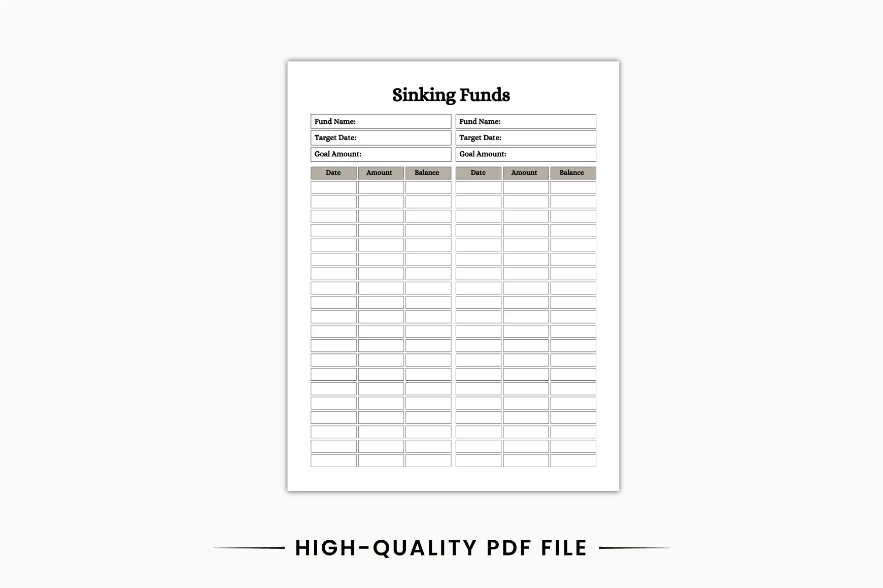 Sinking Fund Savings Planner - Image 3